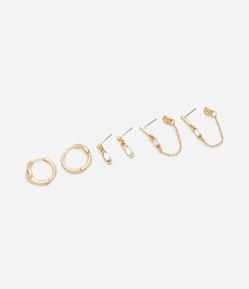 Kit 03 Brincos Diversos