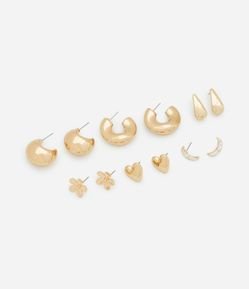 Kit 06 Brincos Diversos