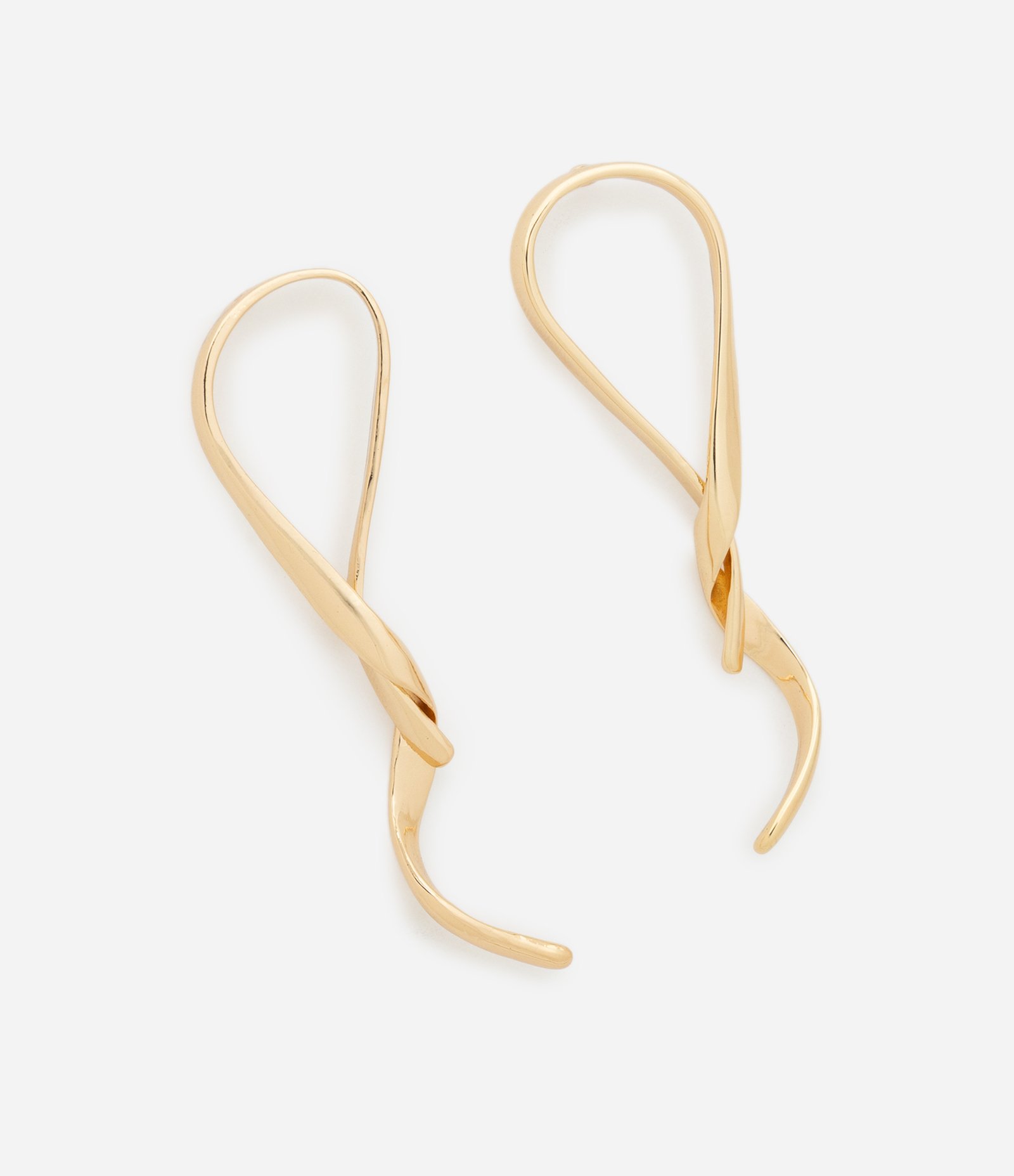 Maxi Brinco em Metal Fio Torcido Dourado 2