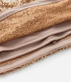 Saia Curta em Paetê Coleção Rita Carreira Curve & Plus Size