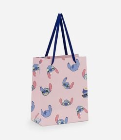 Embalagem de Presente Pequena com Estampa do Stitch