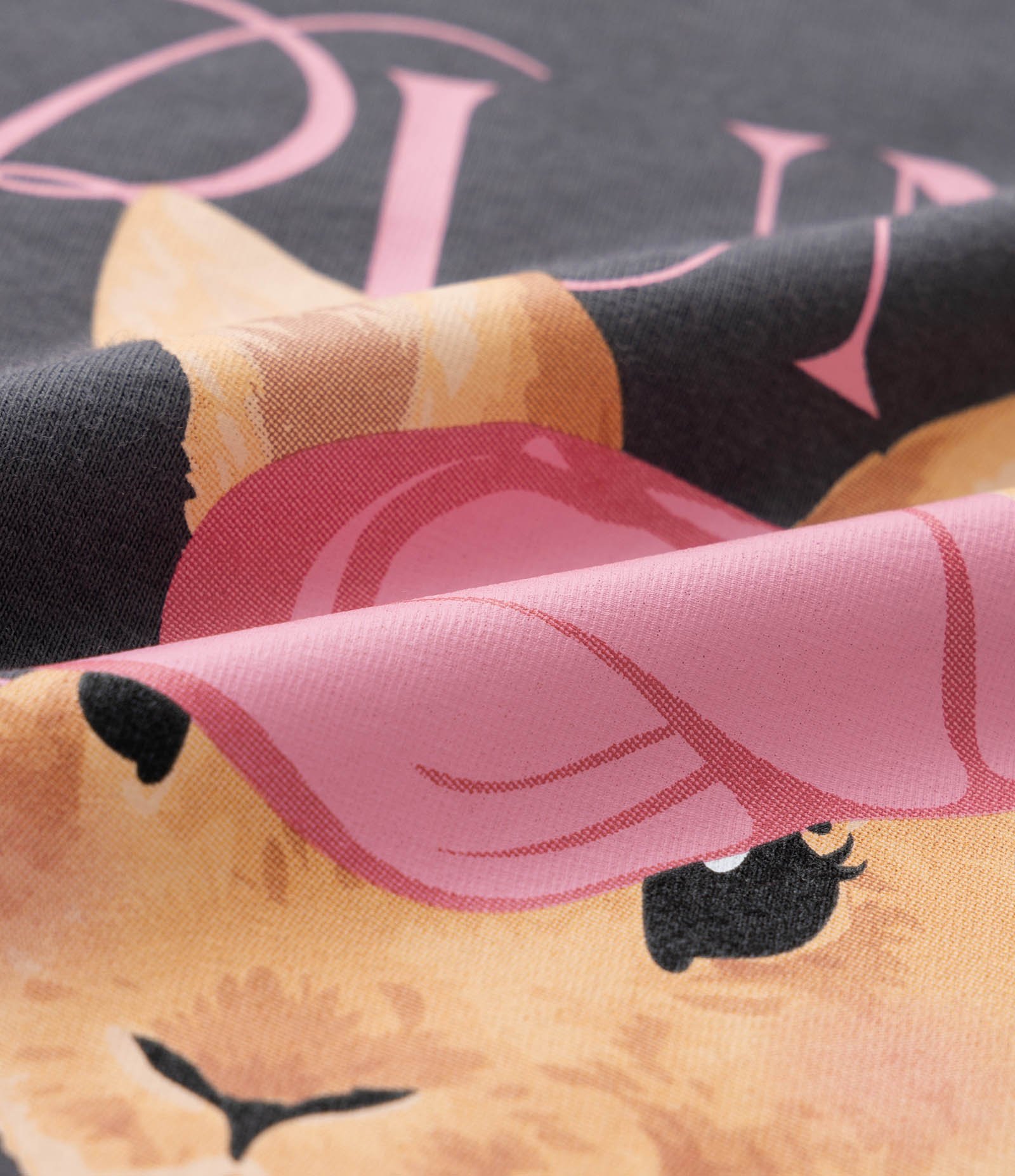 Camiseta Infantil com Estampa de Coelhinha Estilosa - Tam 5 a 14 anos Cinza 3