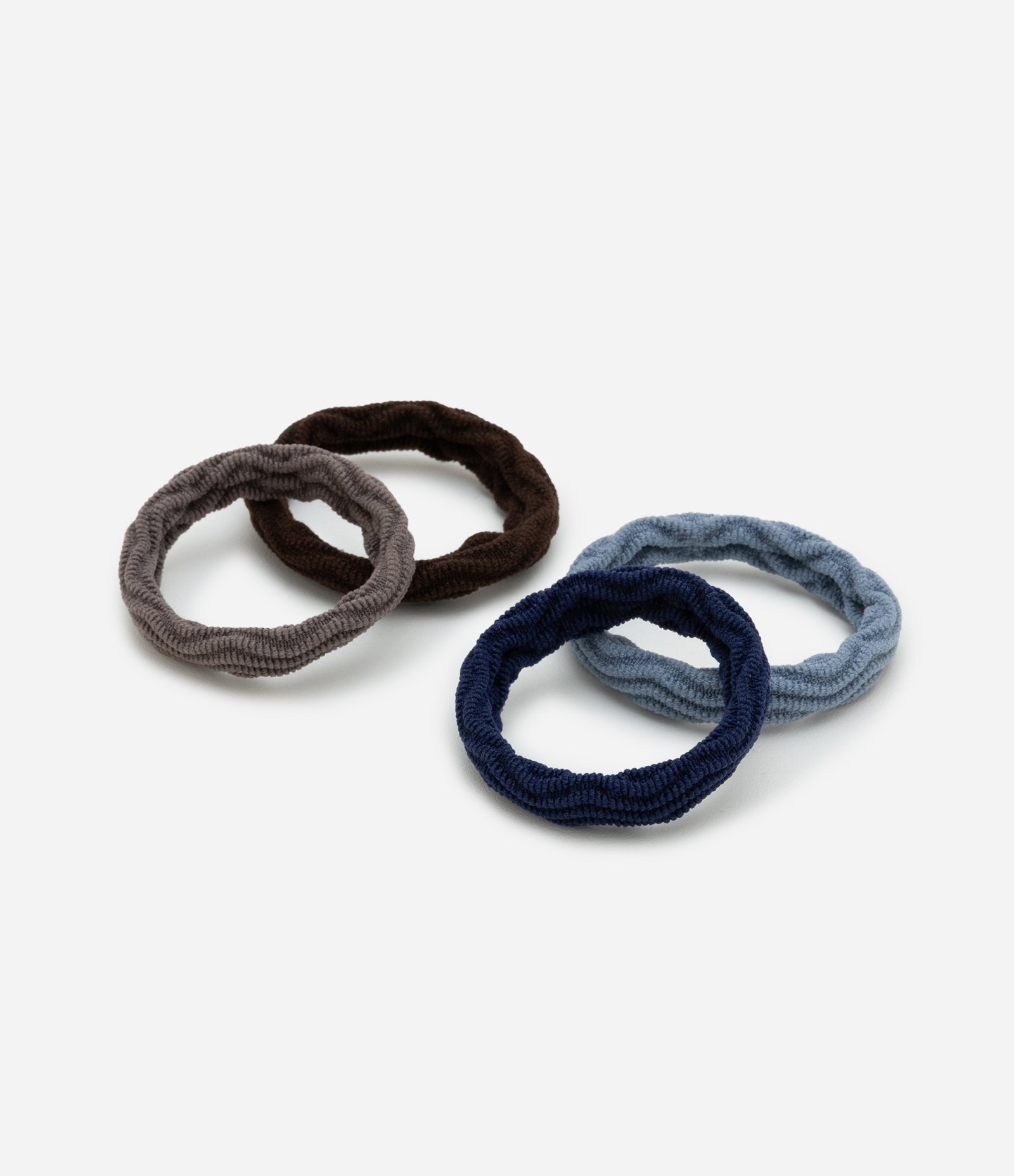 Kit 04 Elásticos de Cabelo Texturizados Multicores 2