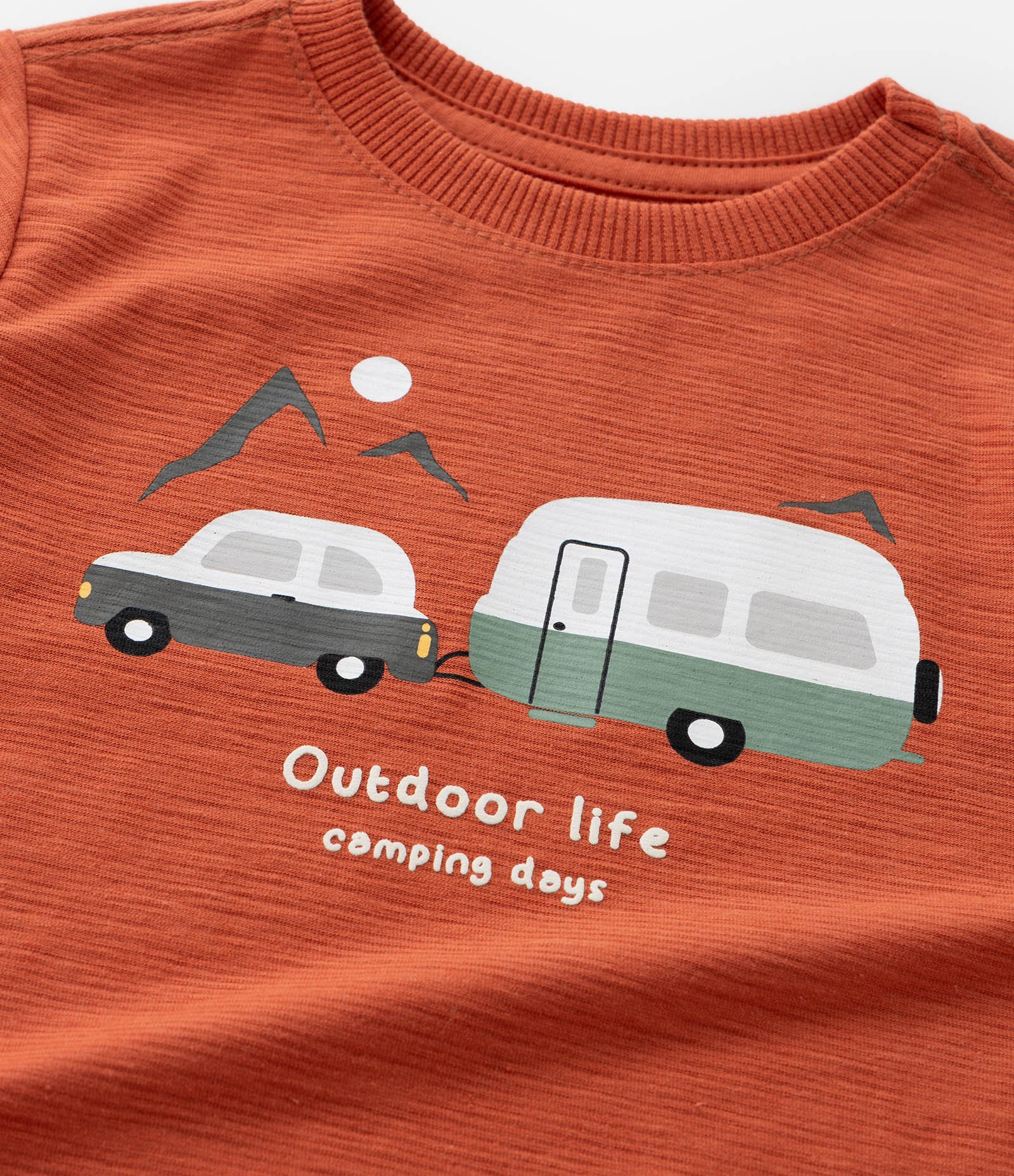 Camiseta Infantil Texturizada com Estampa Carros - Tam 1 a 6 Anos Vermelho 4