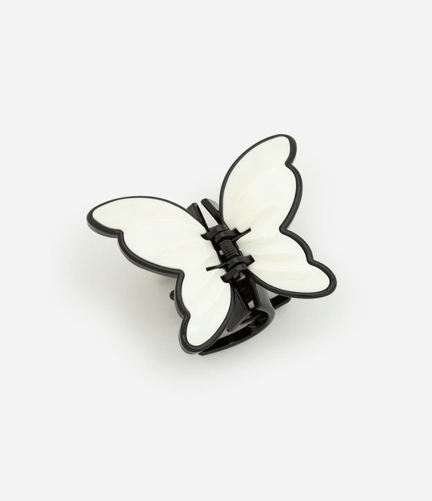 Piranha de Cabelo com Forma de Borboleta Bicolor