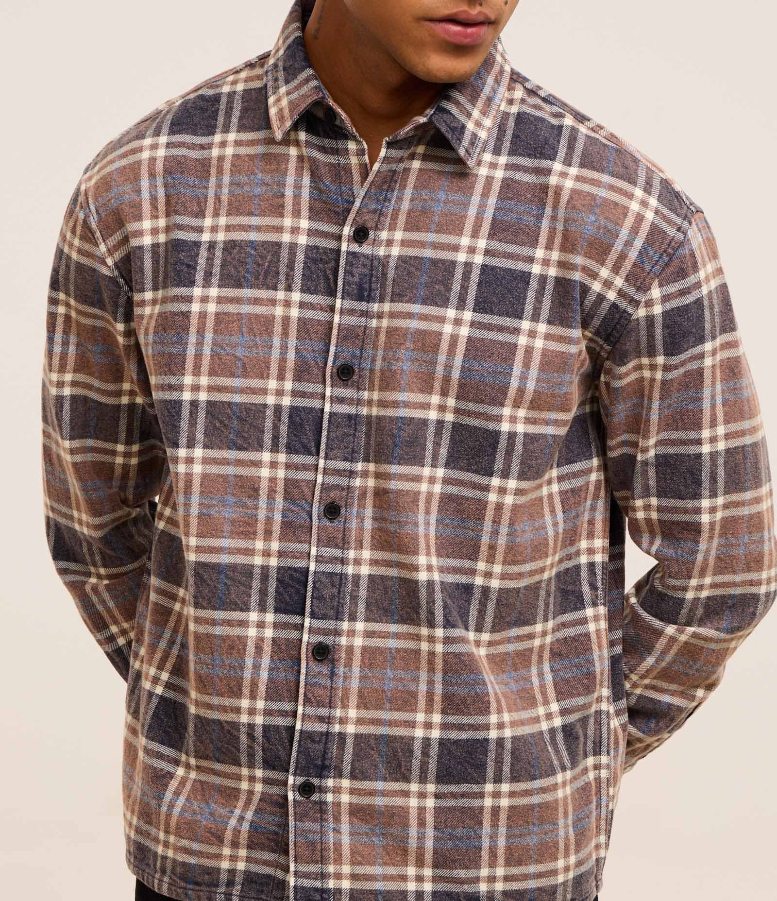 Camisa em Flanela com Estampa Xadrez Multicores 3