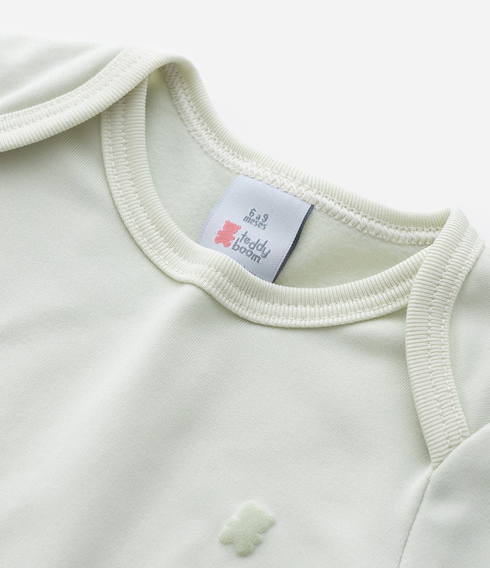 Body Longo Infantil Térmico - Tam 0 a 18 meses Verde 4