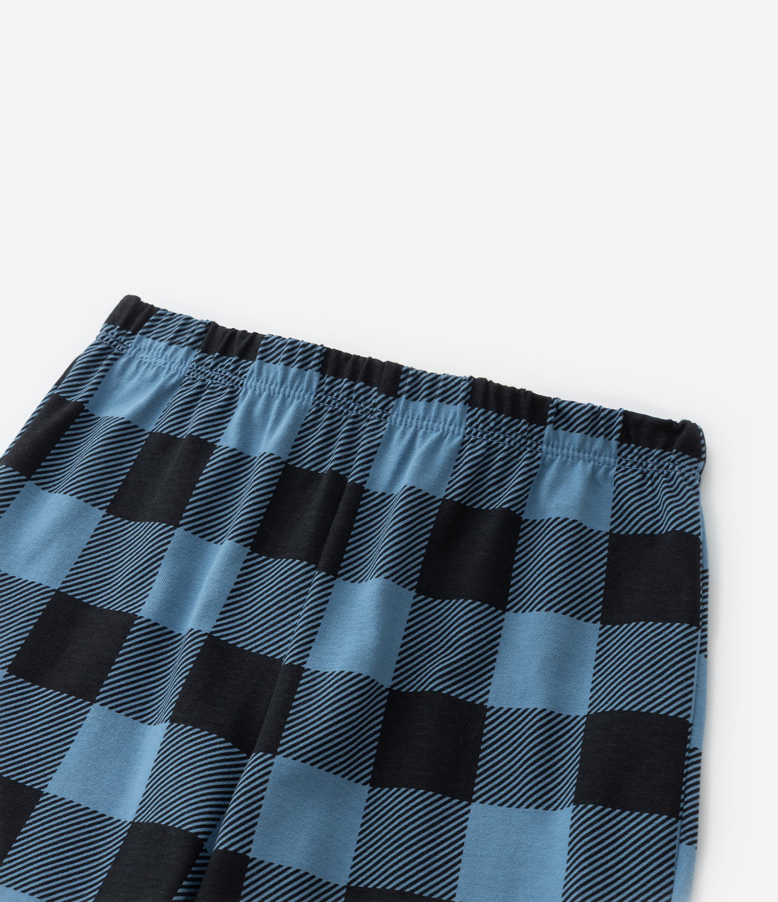 Pijama Infantil com Estampa Dino T-Rex - Tam  6 a 14 Anos Cinza/Azul 7