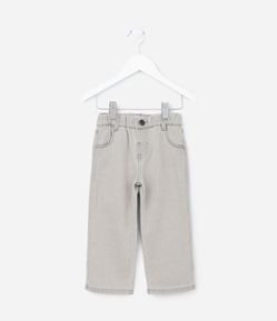 Calça Reta Infantil em Jeans -Tam 1 a 6 Anos