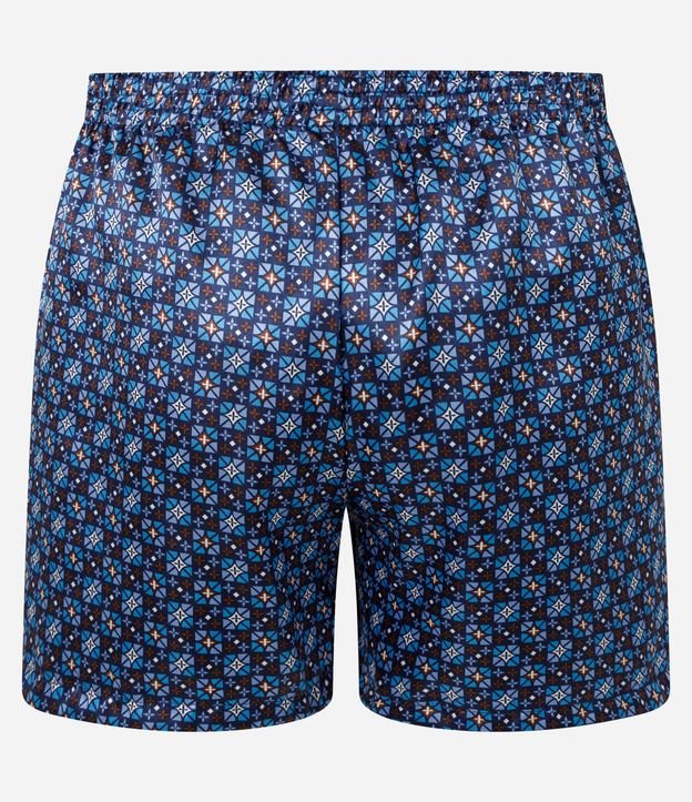Cueca Samba Canção em Cetim e Estampada