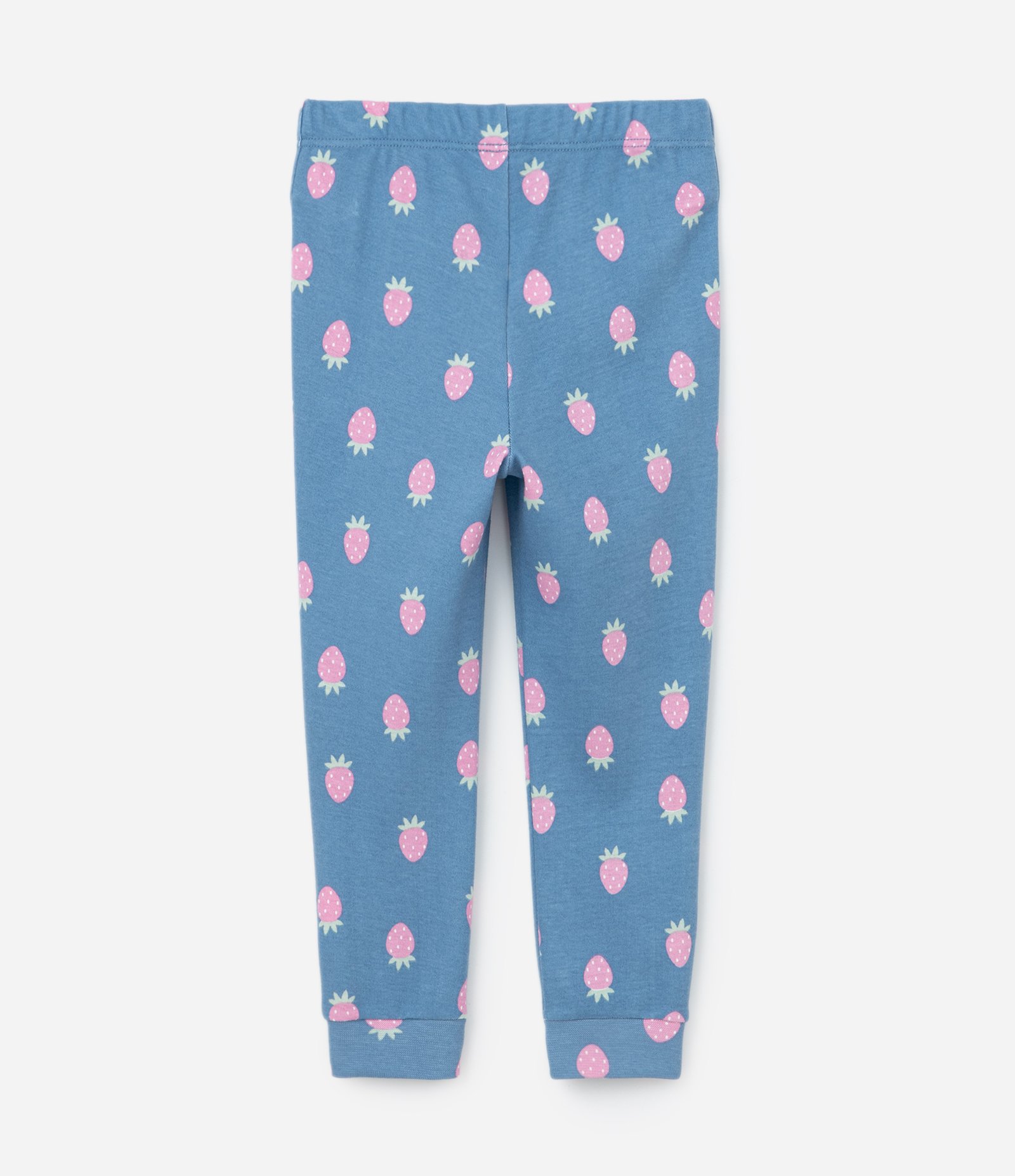 Pijama Infantil com Bordado de Moranguinho - Tam 2 a 4 Anos Azul 6