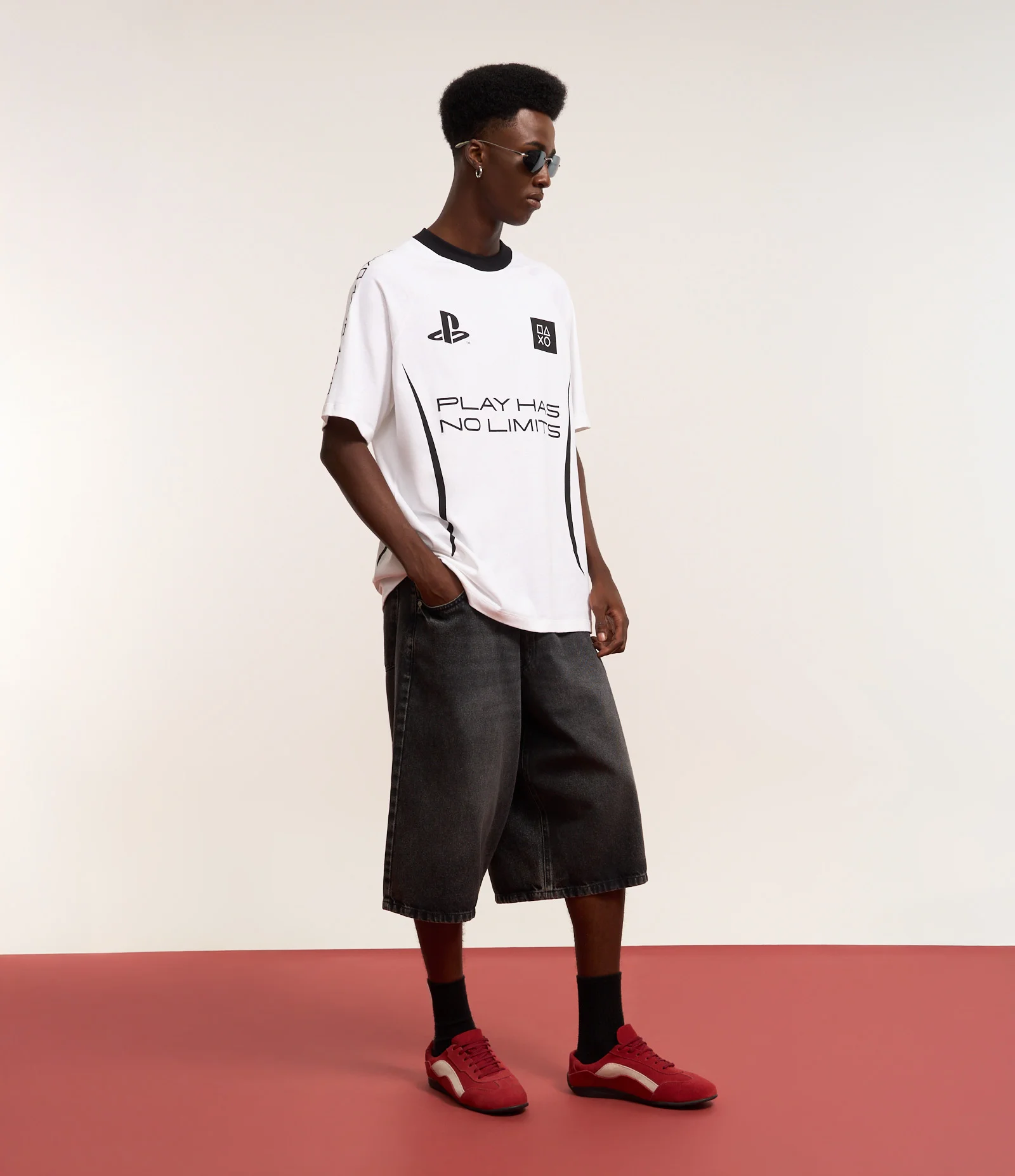 Camiseta Comfort Sportcore com Estampa Playstation Branco 2