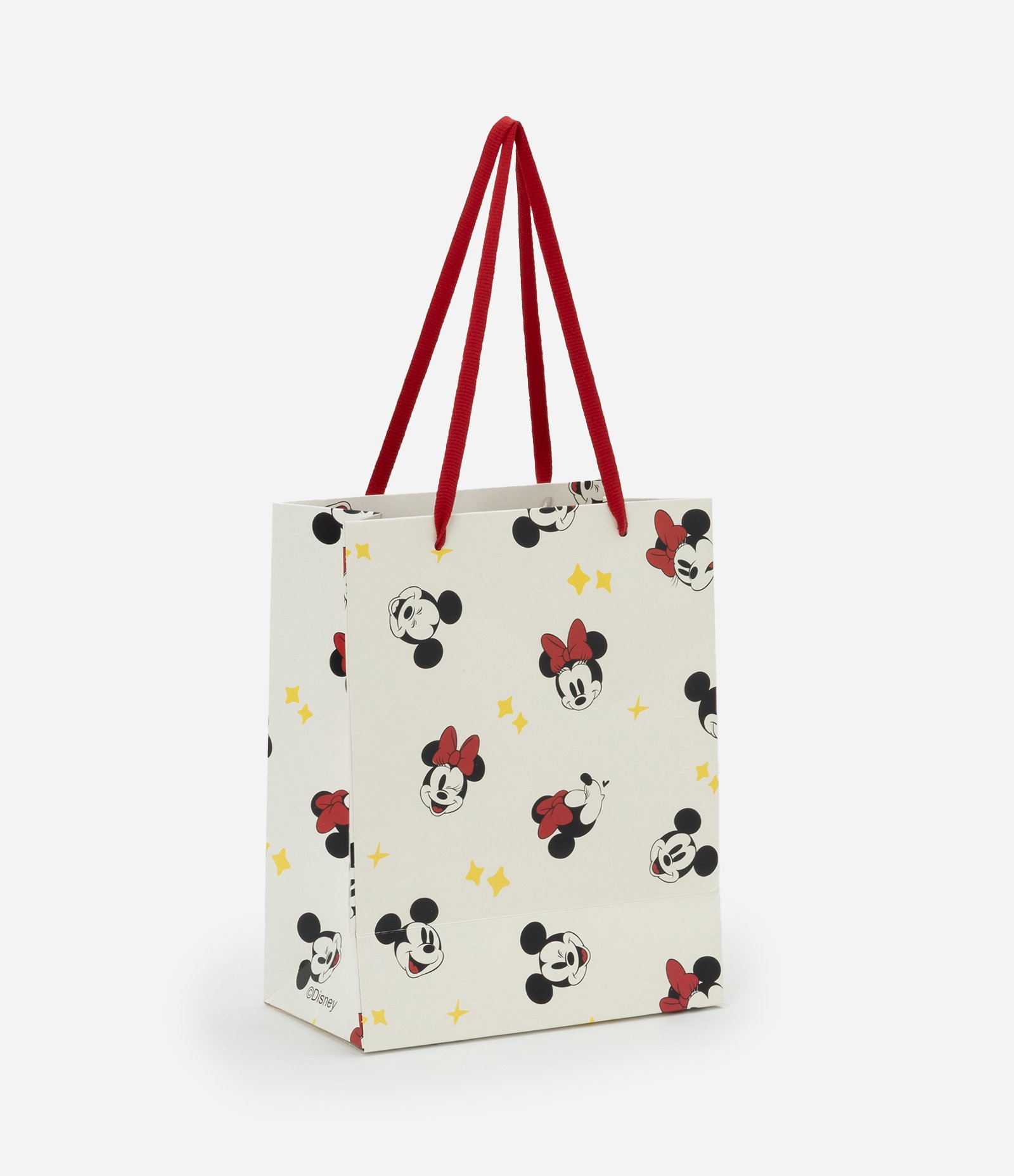 Embalagem de Presente Pequena do Mickey e Minnie Mouse Bege 1