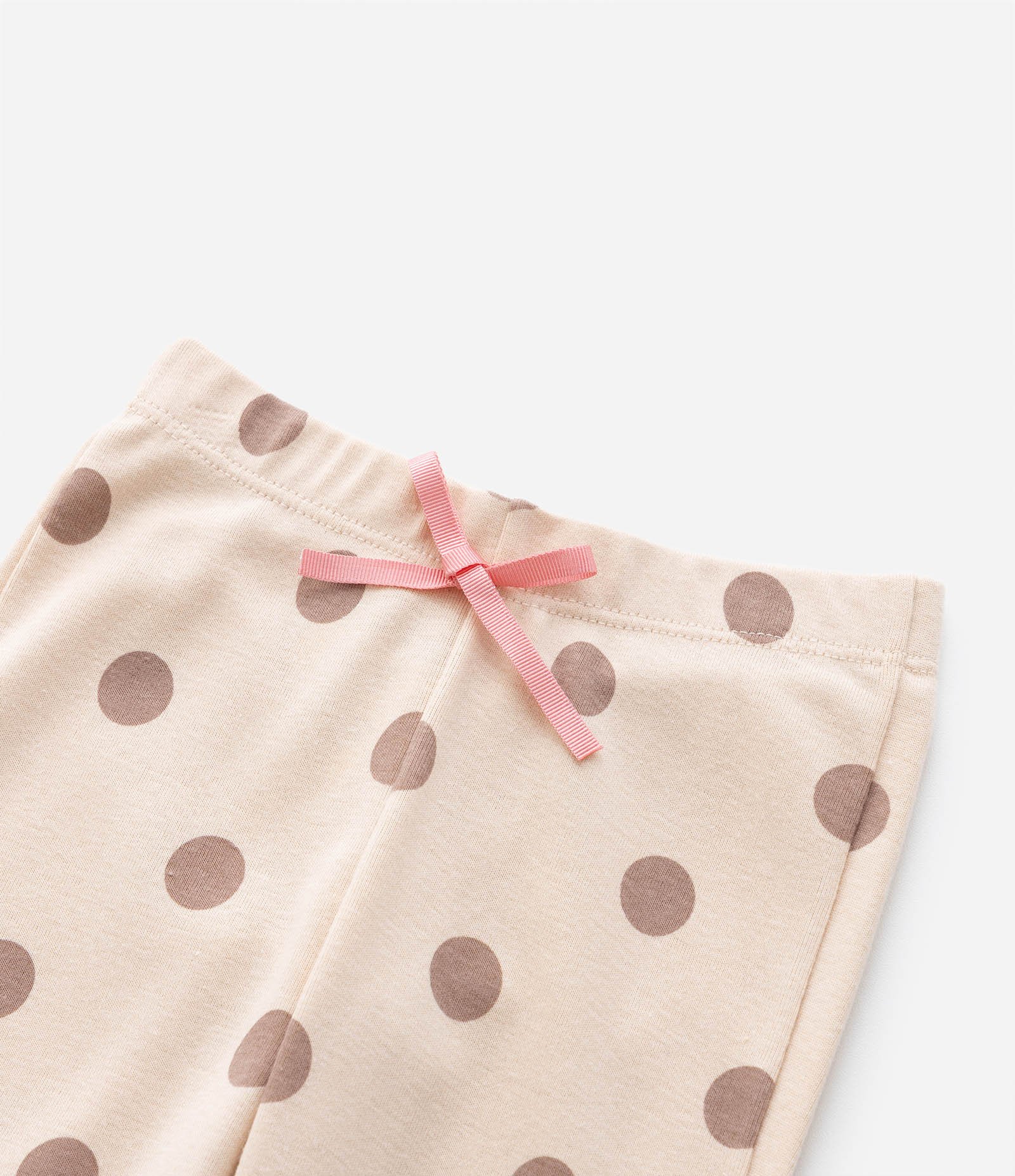 Pijama Infantil com Estampa Carinha de Urso com Orelhas - Tam 2 a 4 Anos Bege 8