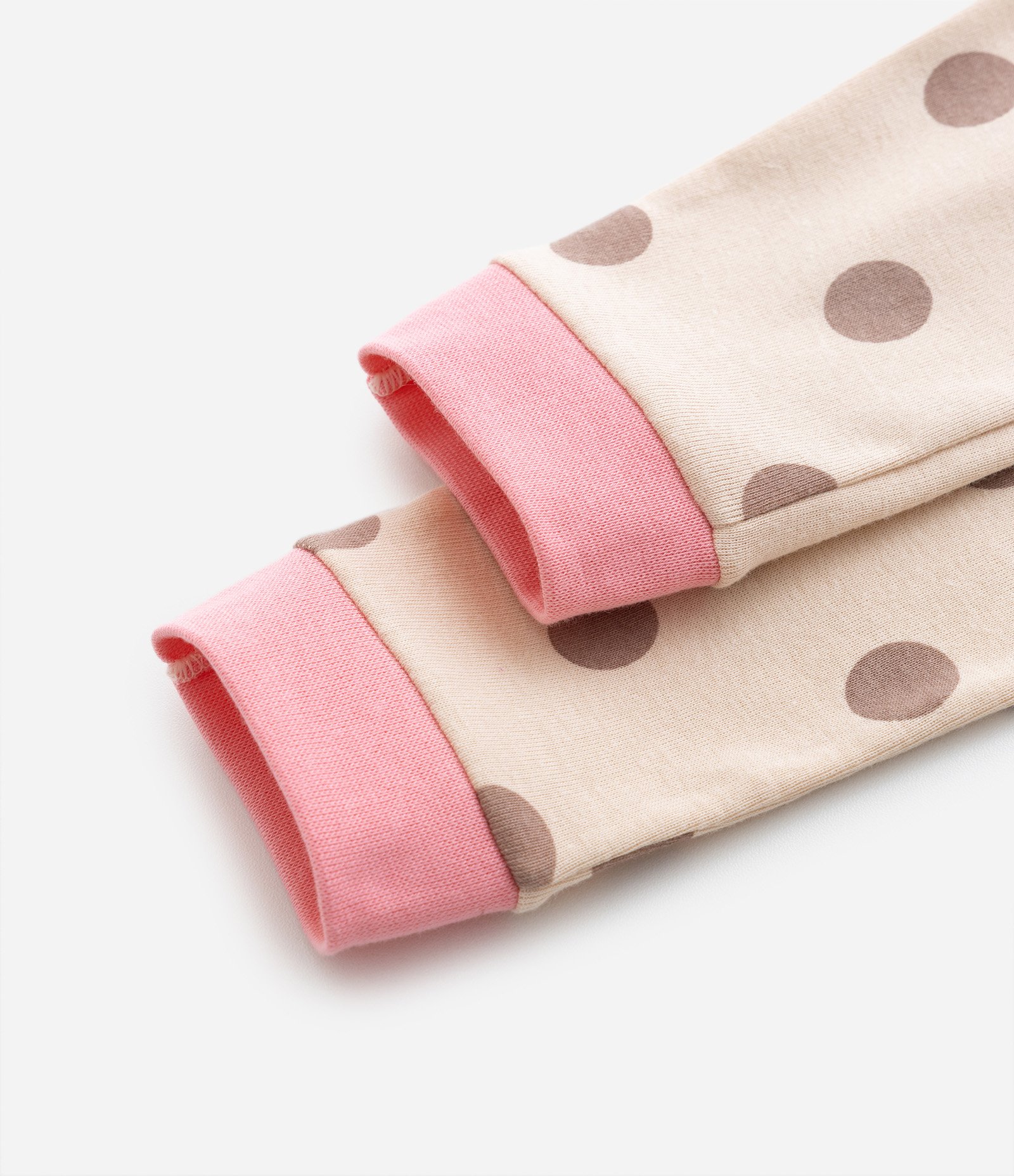 Pijama Infantil com Estampa Carinha de Urso com Orelhas - Tam 2 a 4 Anos Bege 9