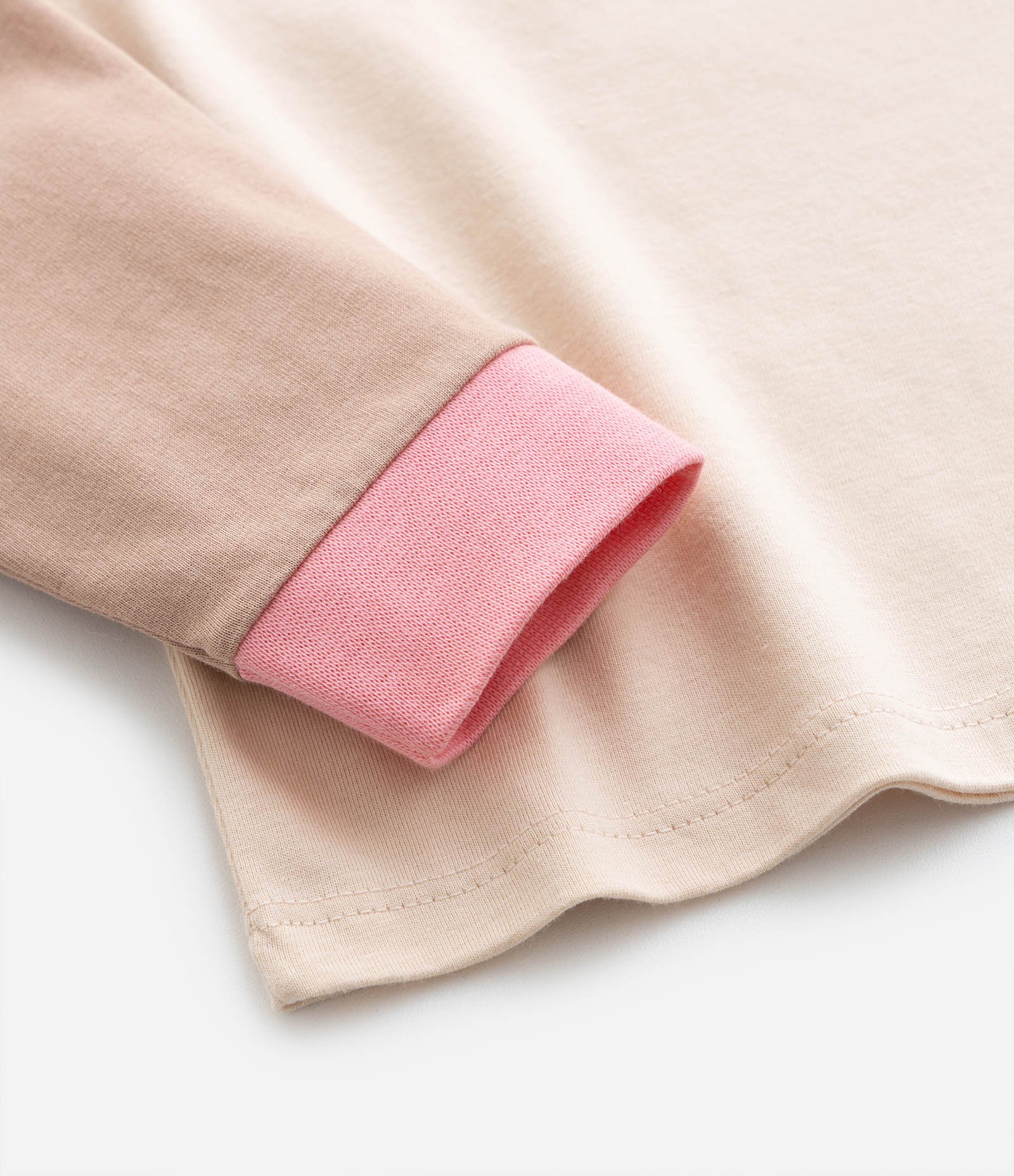 Pijama Infantil com Estampa Carinha de Urso com Orelhas - Tam 2 a 4 Anos Bege 10