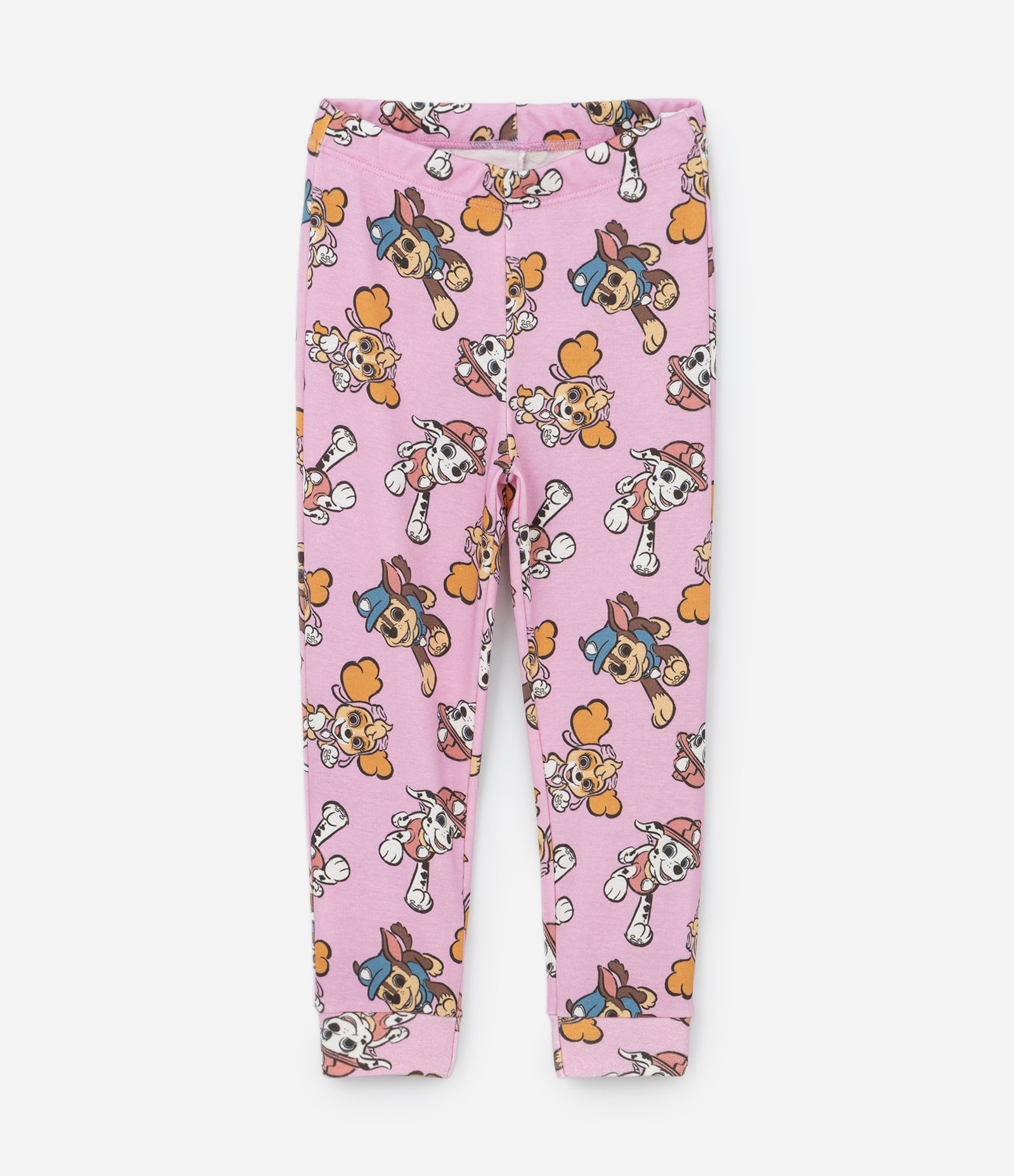 Pijama Infantil em Algodão com Estampa Patrulha Canina - Tam 2 a 6 Anos Rosa/Bege 5