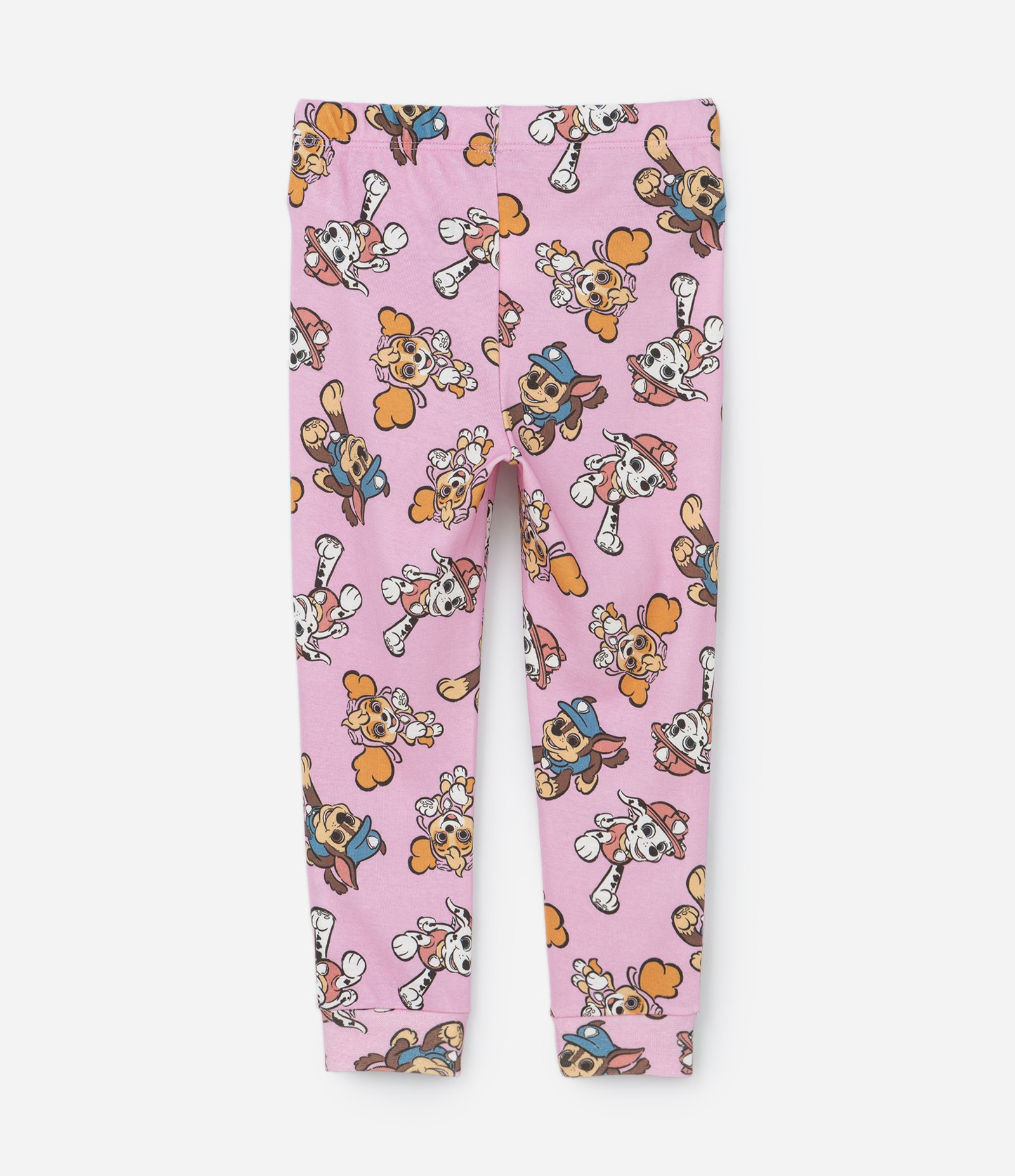 Pijama Infantil em Algodão com Estampa Patrulha Canina - Tam 2 a 6 Anos Rosa/Bege 6