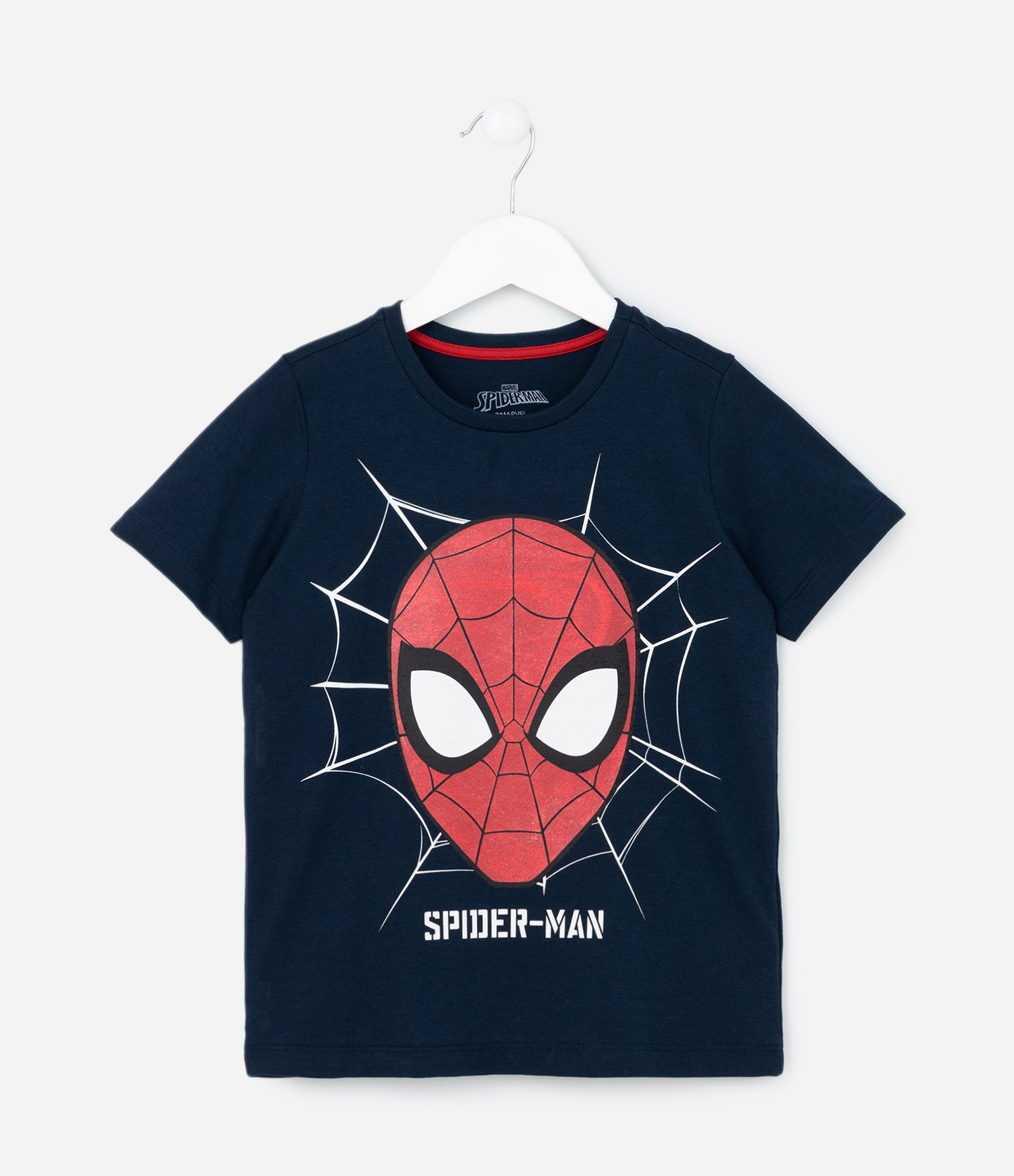 Pijama Infantil com Estampa Homem-Aranha - Tam 3 a 10 Anos Preto/Vermelho 2