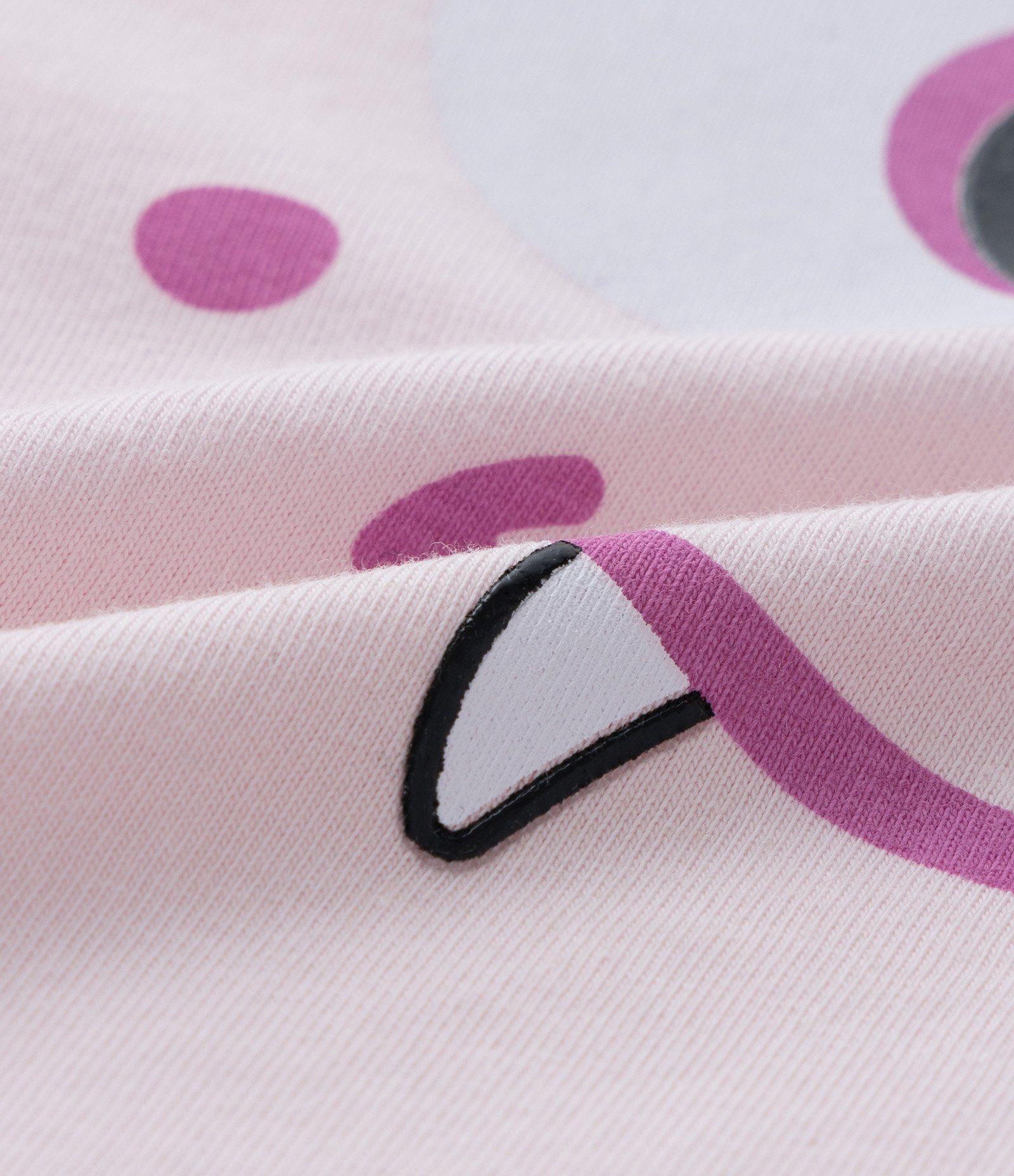 Pijama Infantil com Estampa Carinha de Mostra - Tam  2 a 6 Anos Rosa 9