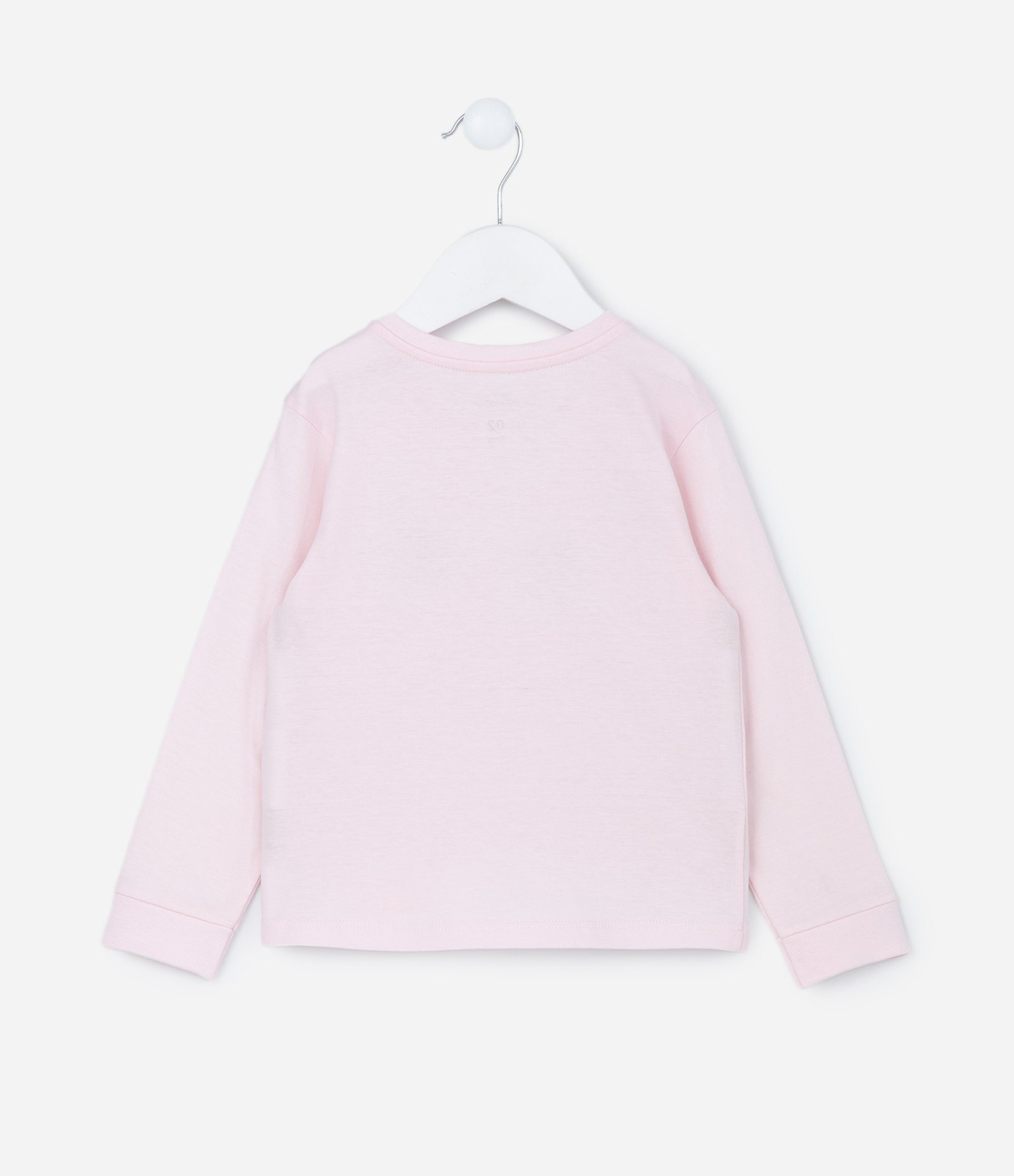 Pijama Infantil com Estampa Carinha de Mostra - Tam  2 a 6 Anos Rosa 3