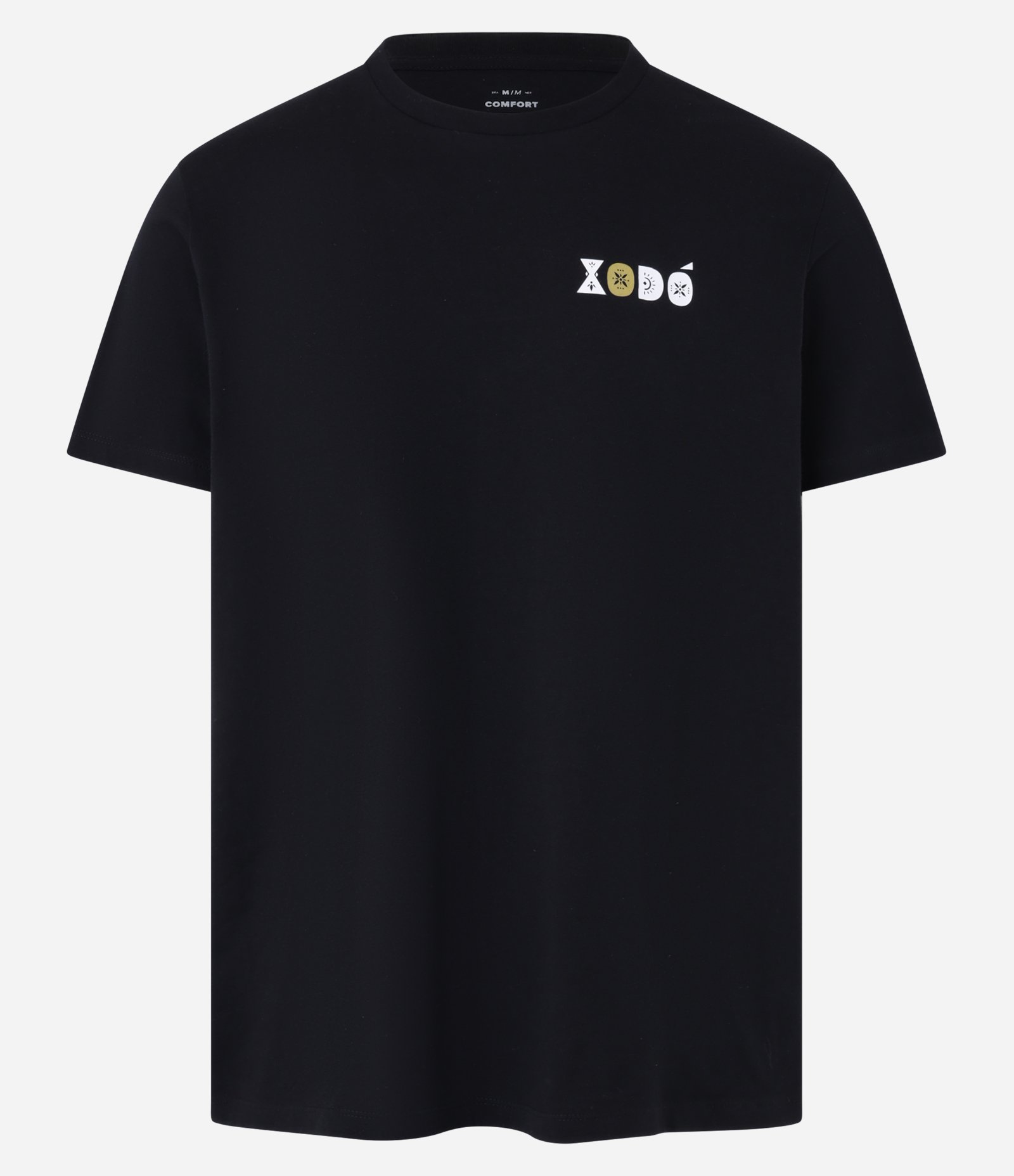 Camiseta Comfort em Algodão com Estampa Xodó Preto 5
