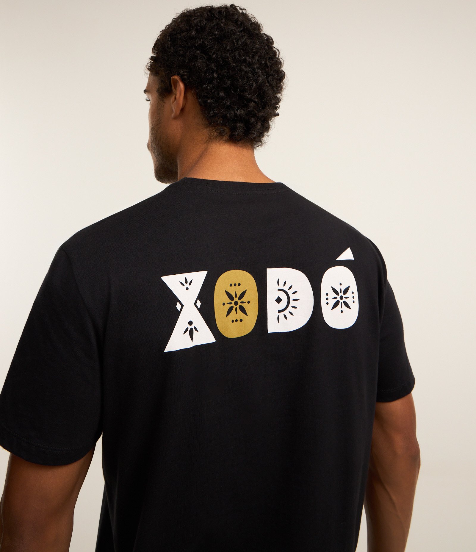 Camiseta Comfort em Algodão com Estampa Xodó Preto 3