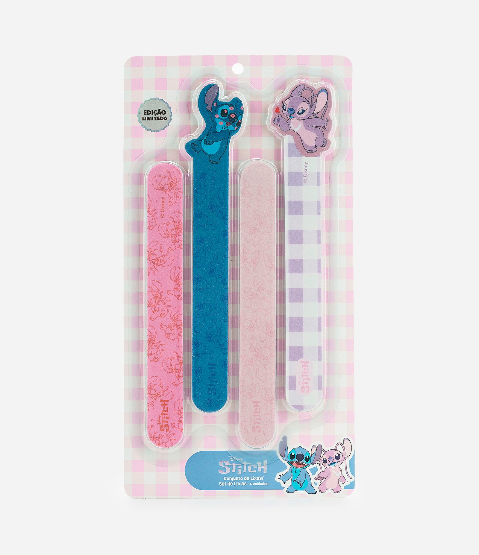 Conjunto de Lixas de Unha Stitch Ed. Limitada Colorido 1