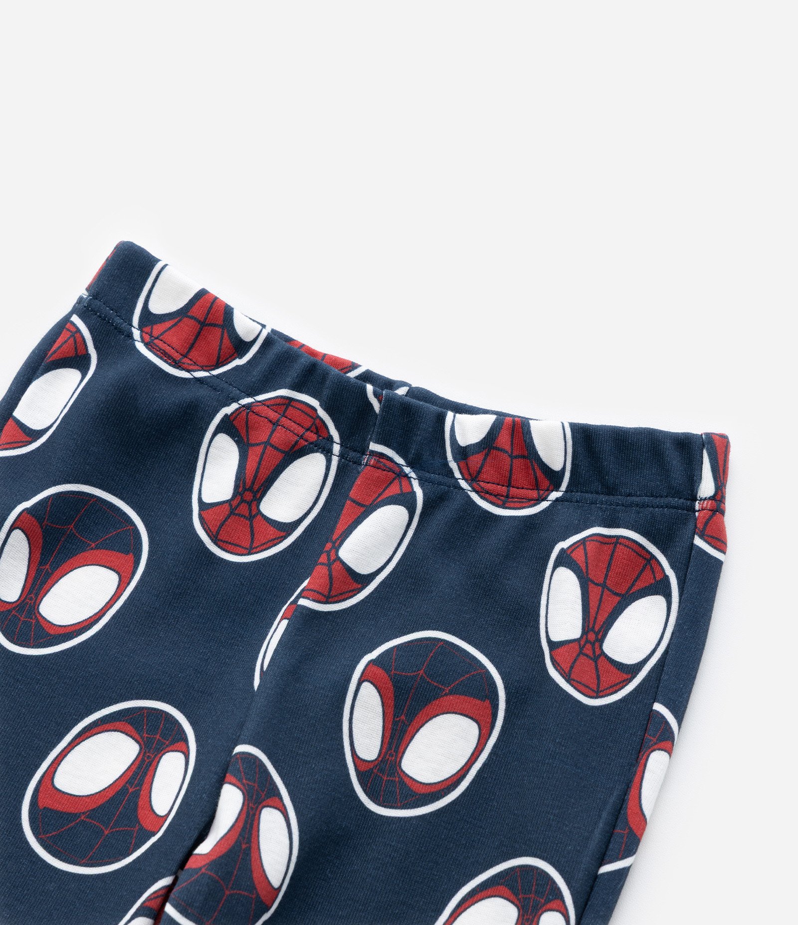 Pijama Infantil em Ribana com Estampa Spidey - Tam 2 a 6 Anos Azul 8