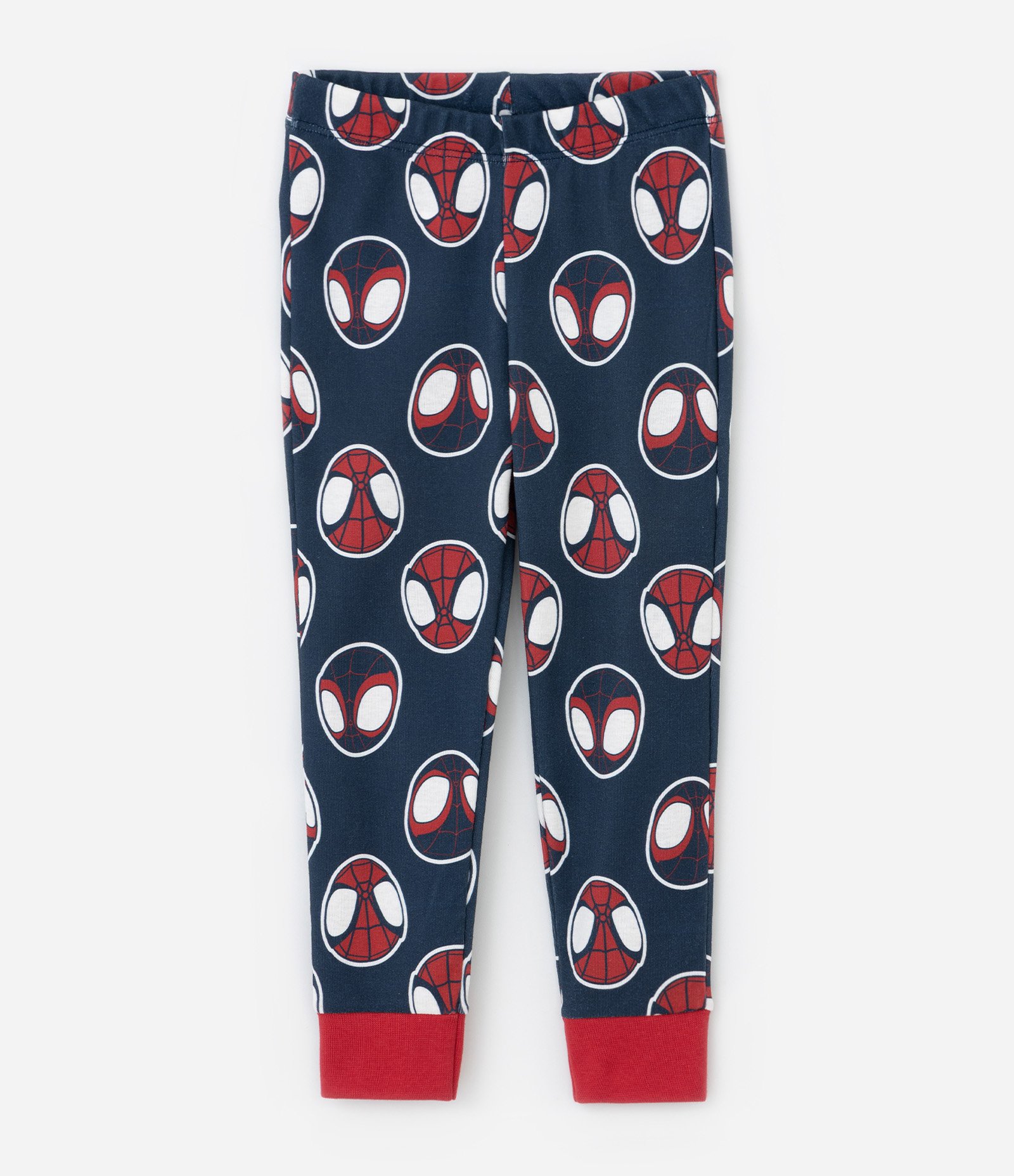 Pijama Infantil em Ribana com Estampa Spidey - Tam 2 a 6 Anos Azul 5
