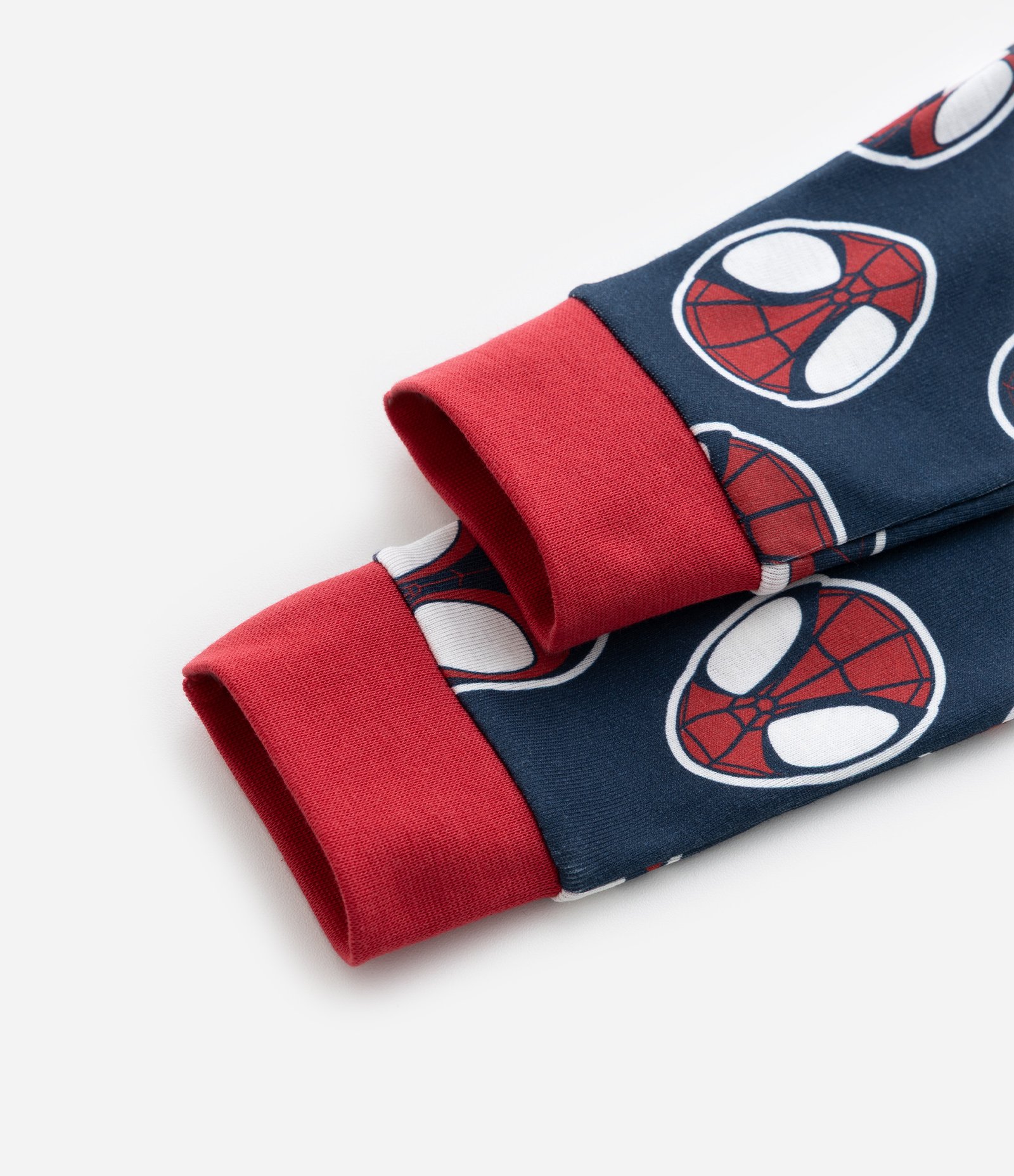 Pijama Infantil em Ribana com Estampa Spidey - Tam 2 a 6 Anos Azul 7
