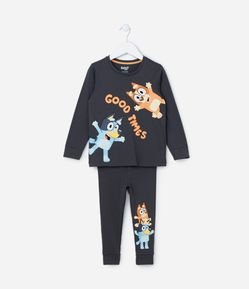Pijama Infantil com Estampa Bluey - Tam 1 a 4 Anos