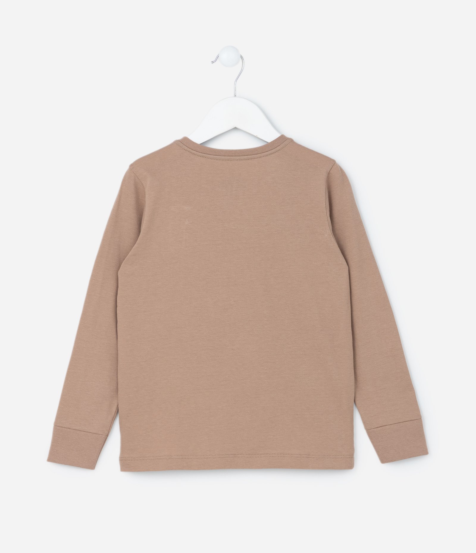 Pijama Infantil com Estampa Jurassic World - Tam 6 a 14 Anos Bege/Cinza 3