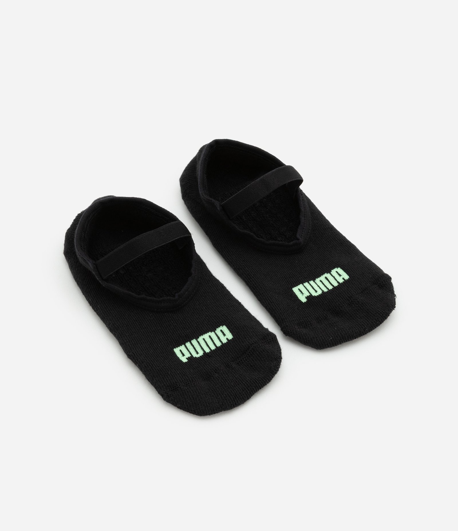 Meia Sapatilha Infantil com Antiderrapante Puma - Tam 25 a 34 Preto 1