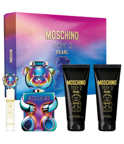 Coffret Perfume Toy Pearl Eau de Parfum 100ml + Gel de Banho 100ml + Loção Corporal 100ml + Toy Pearl Travel Size 10ml