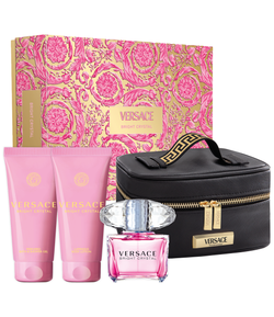 Coffret Perfume Bright Crystal Eau de Toilette 90ml + Gel de Banho 100ml + Loção Corporal 100ml + Nécessaire
