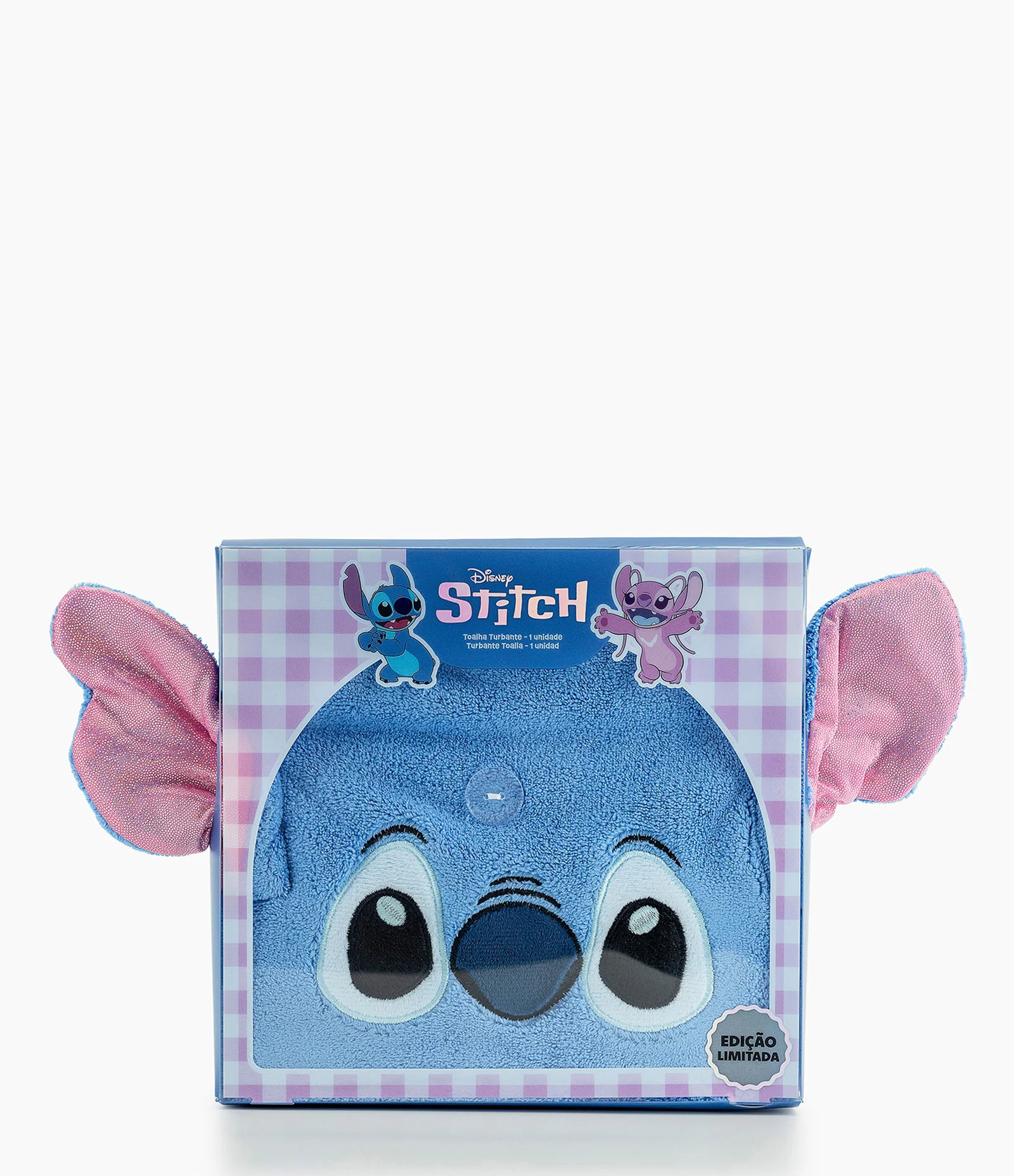 Toalha Turbante de Cabelos Stitch U 1