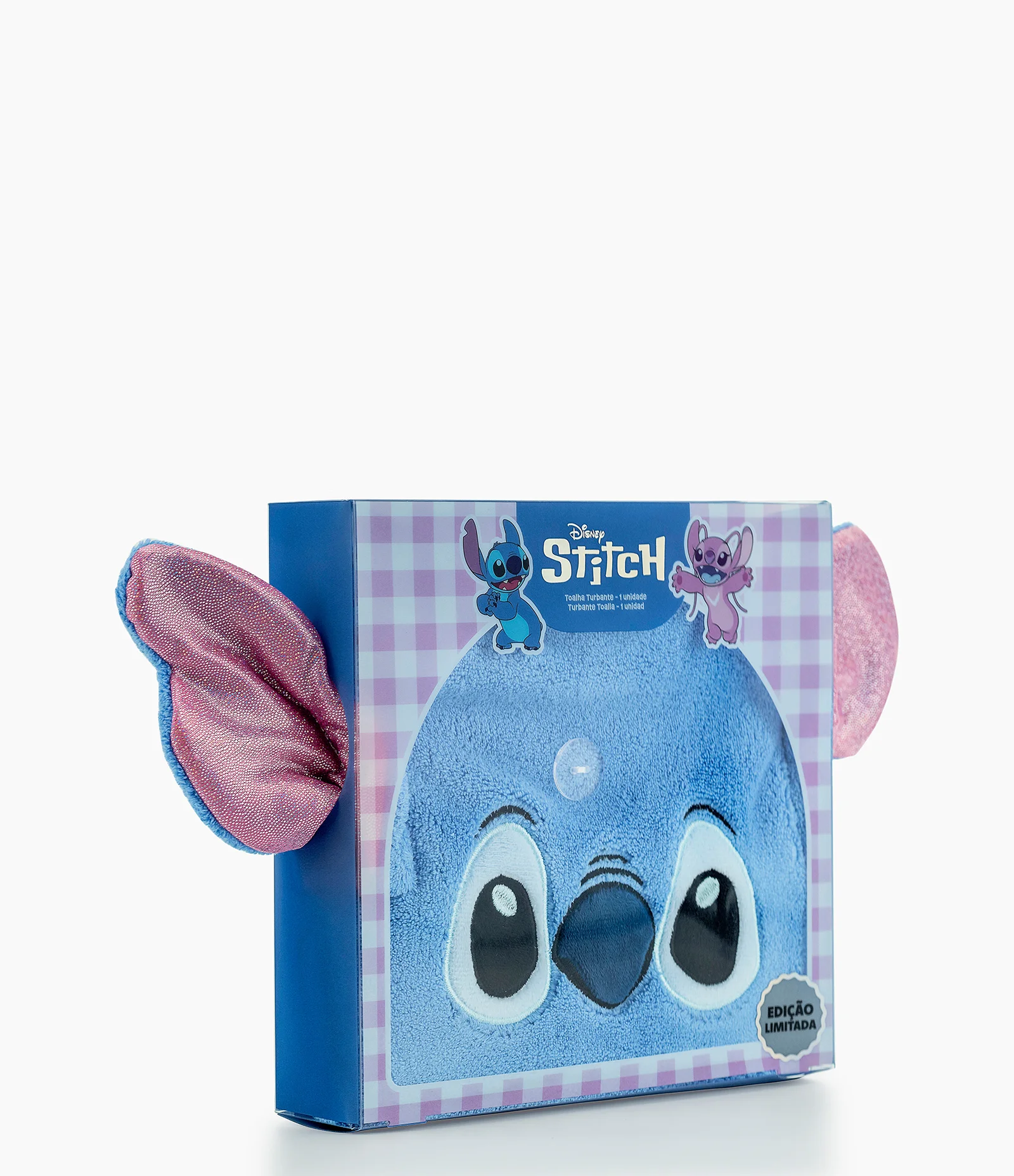 Toalha Turbante de Cabelos Stitch U 2