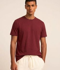 Camiseta Comfort Básica em Algodão Peruano