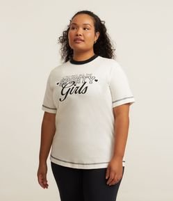 Camiseta Alongada Sporty Girls Curve & Plus Size