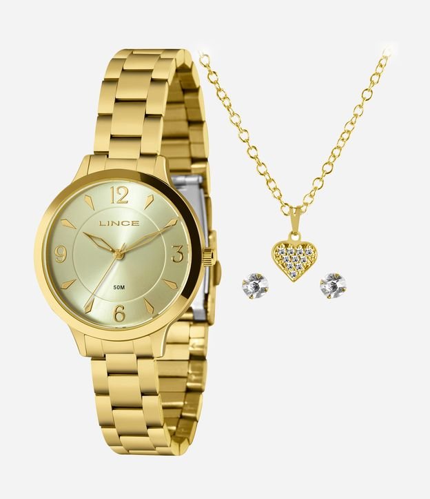 Cor: Dourado | Tamanho: U