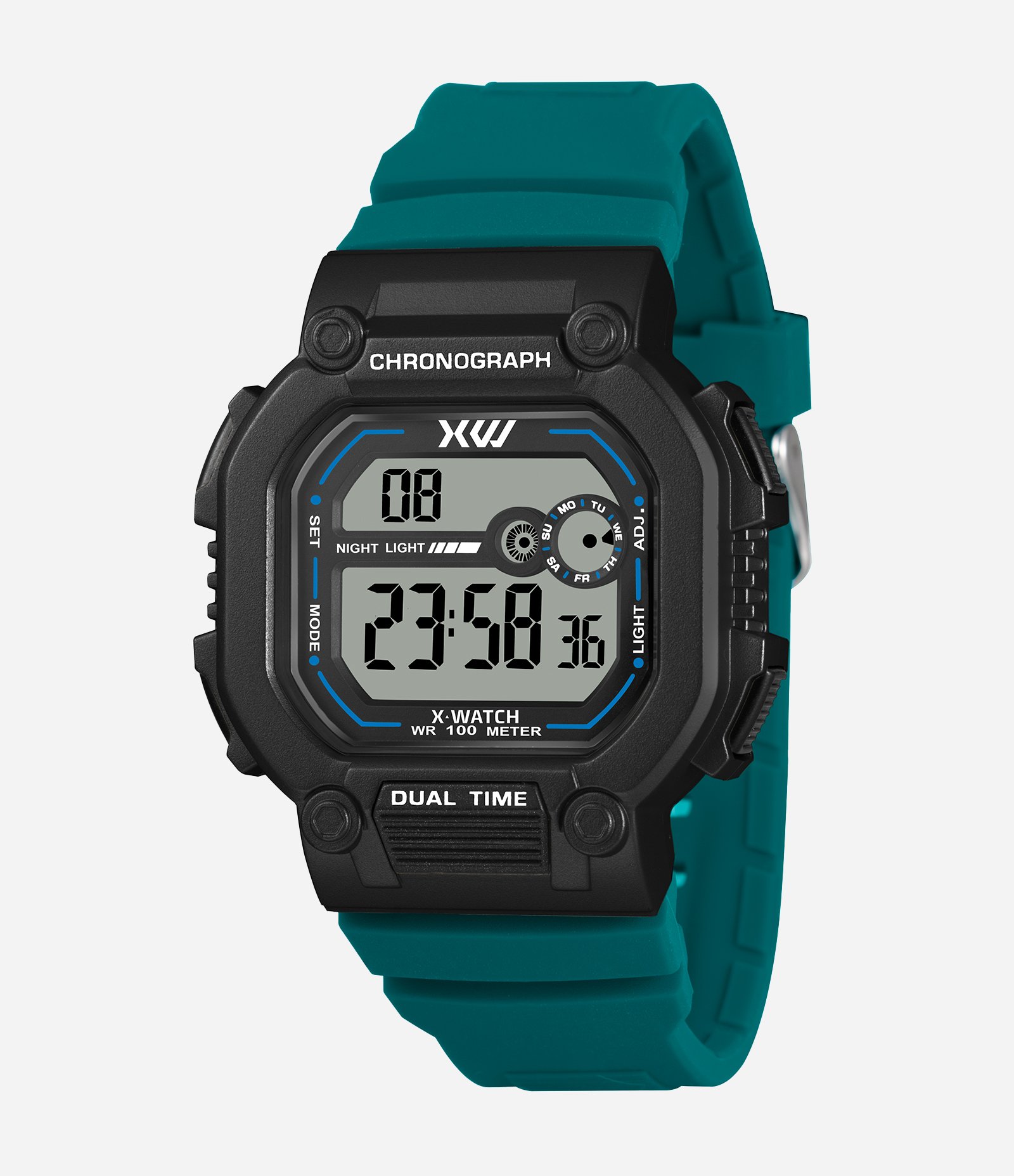 Relógio Digital Masculino X-Watch  Azul 1