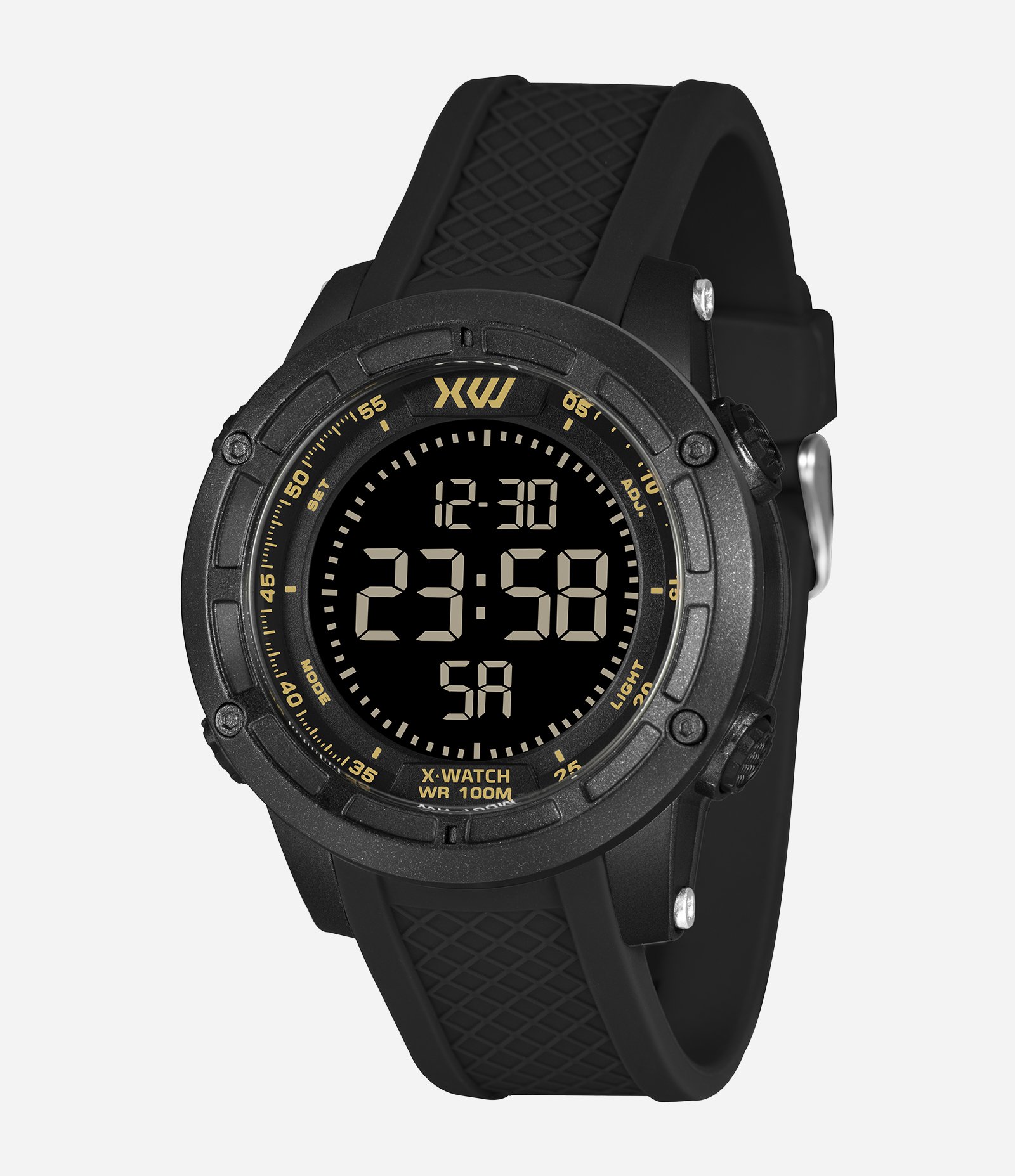 Relógio Digital Masculino X-Watch  PRETO 1