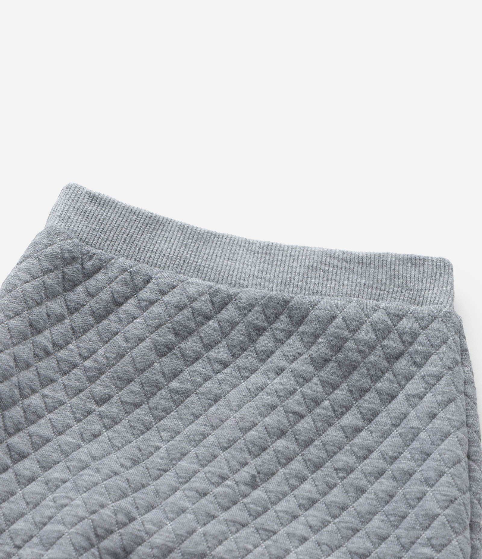 Conjunto Infantil com Textura Matelassê - Tam 0 a 18 meses Cinza 9