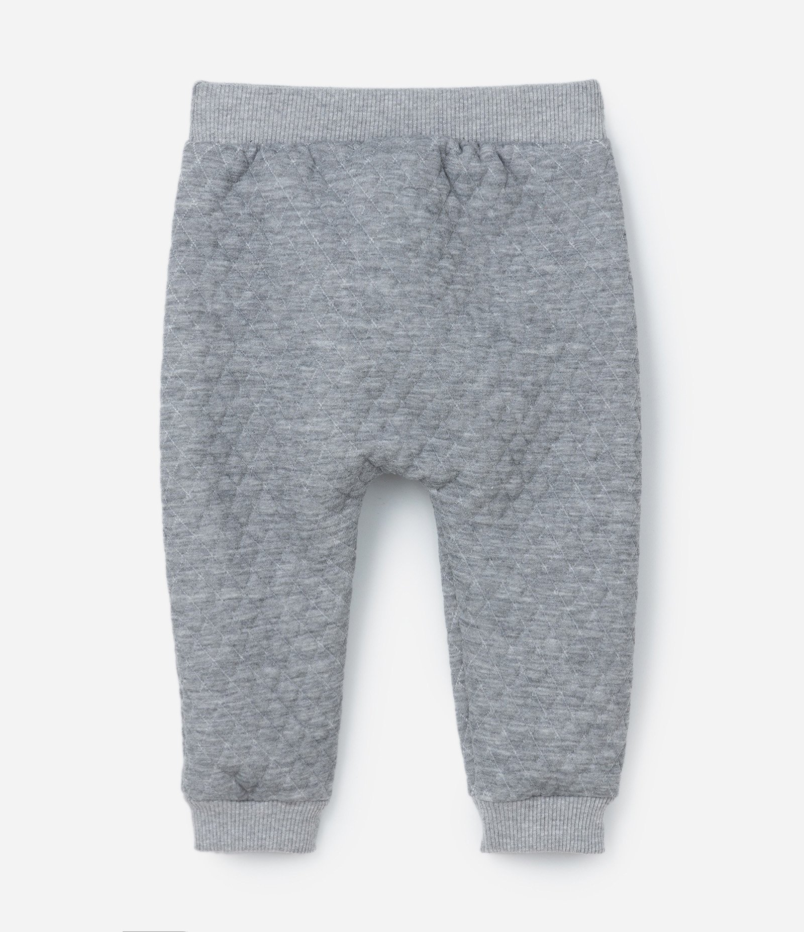 Conjunto Infantil com Textura Matelassê - Tam 0 a 18 meses Cinza 5