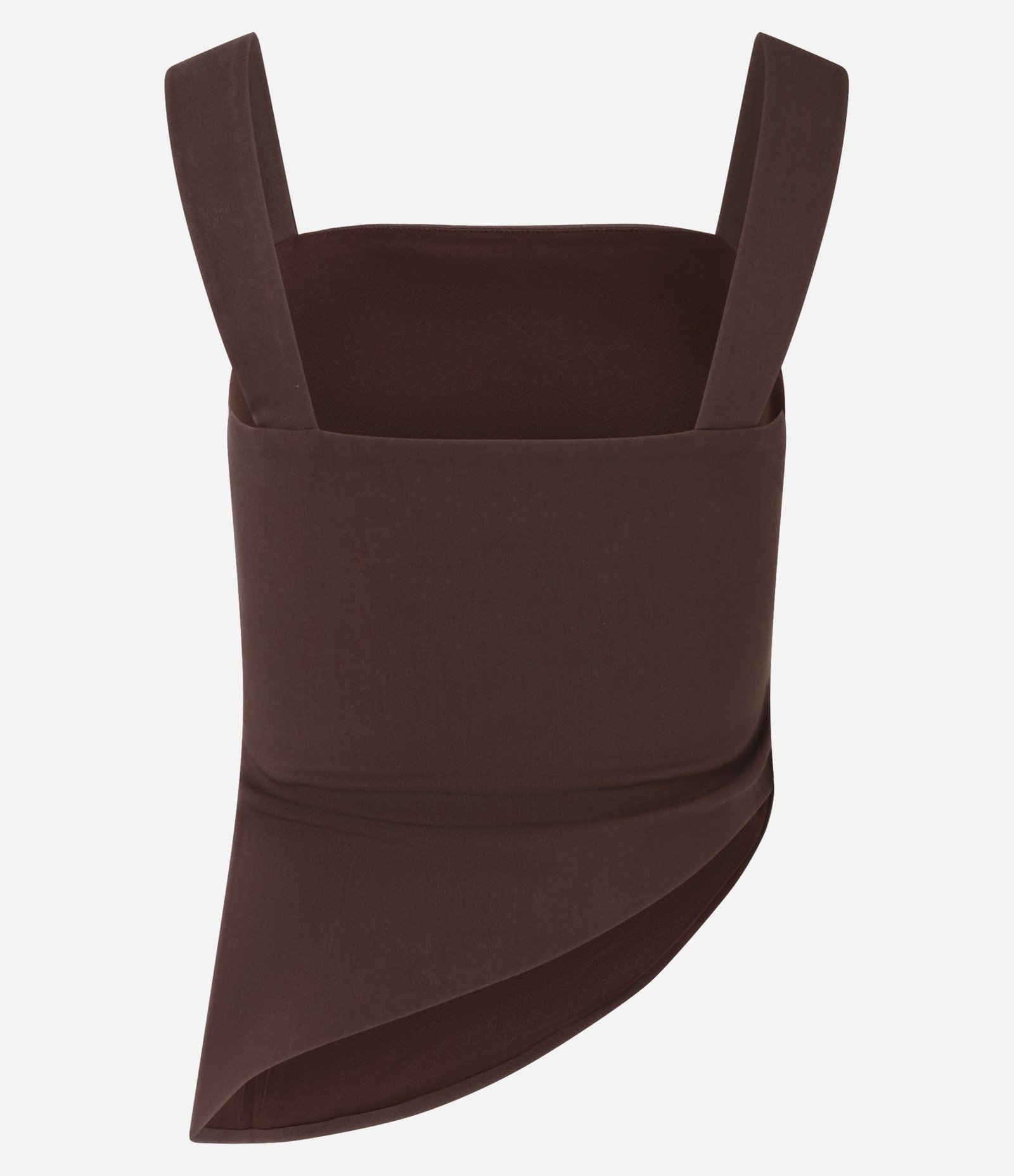 Blusa Alongada em Bengaline com Barra Assimétrica 6