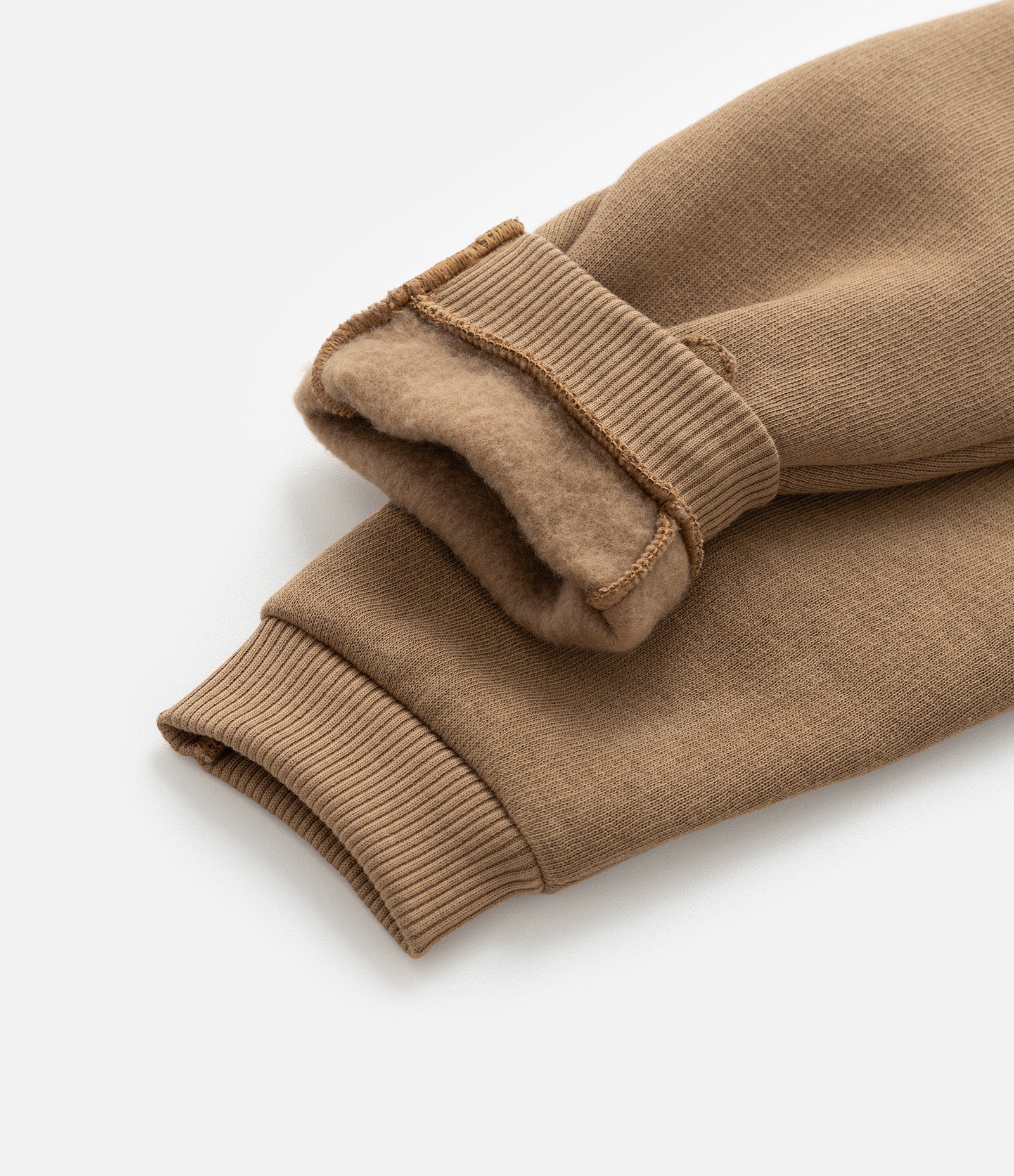 Calça Infantil em Moletom com Bordado Ursinho - Tam 0 a 18 meses Marrom 4