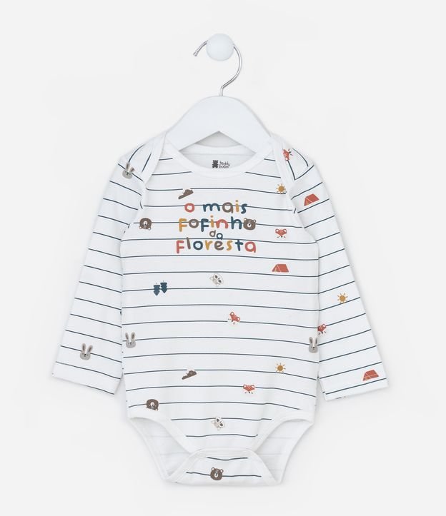 Cor: Branco | Tamanho: 3-6M