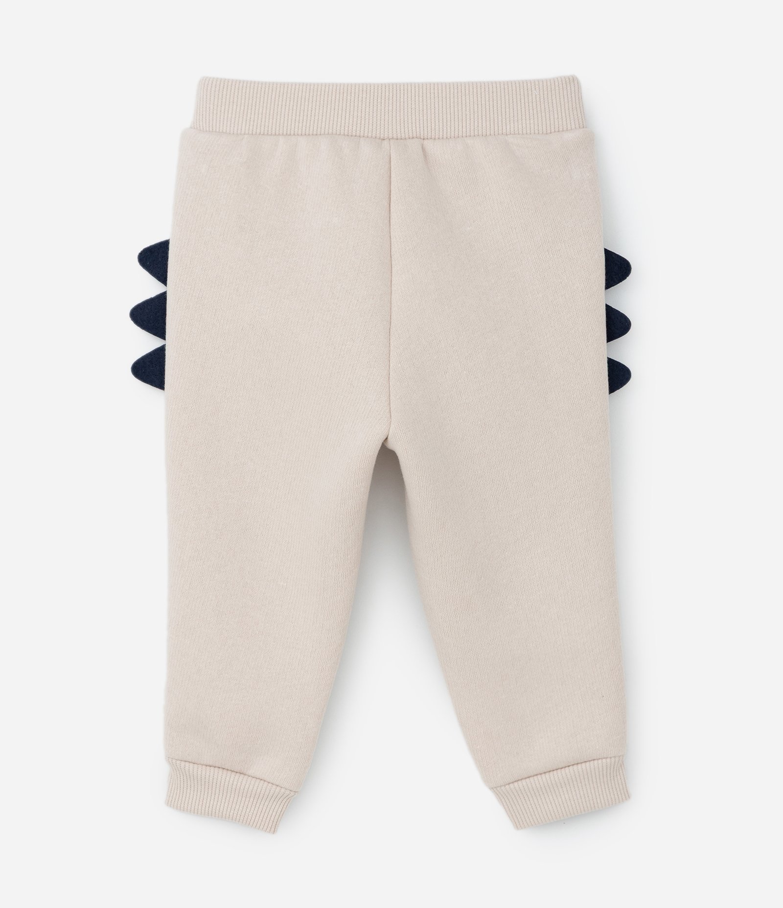 Conjunto Infantil com Estampa Interativa Dino - Tam 0 a 18 meses Verde/Bege 6