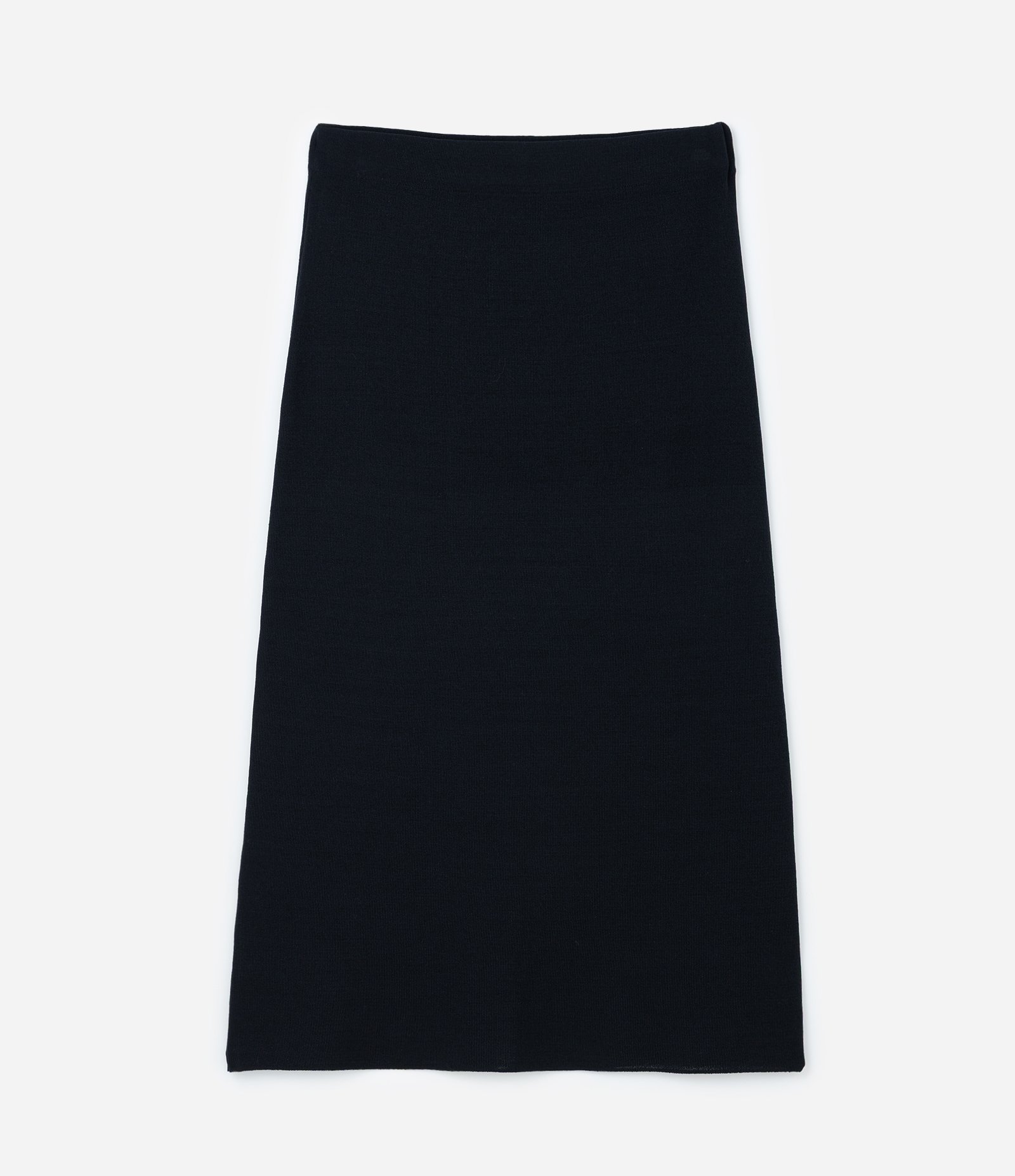 Saia Reta Midi em Tricô Curve & Plus Size Preto 5